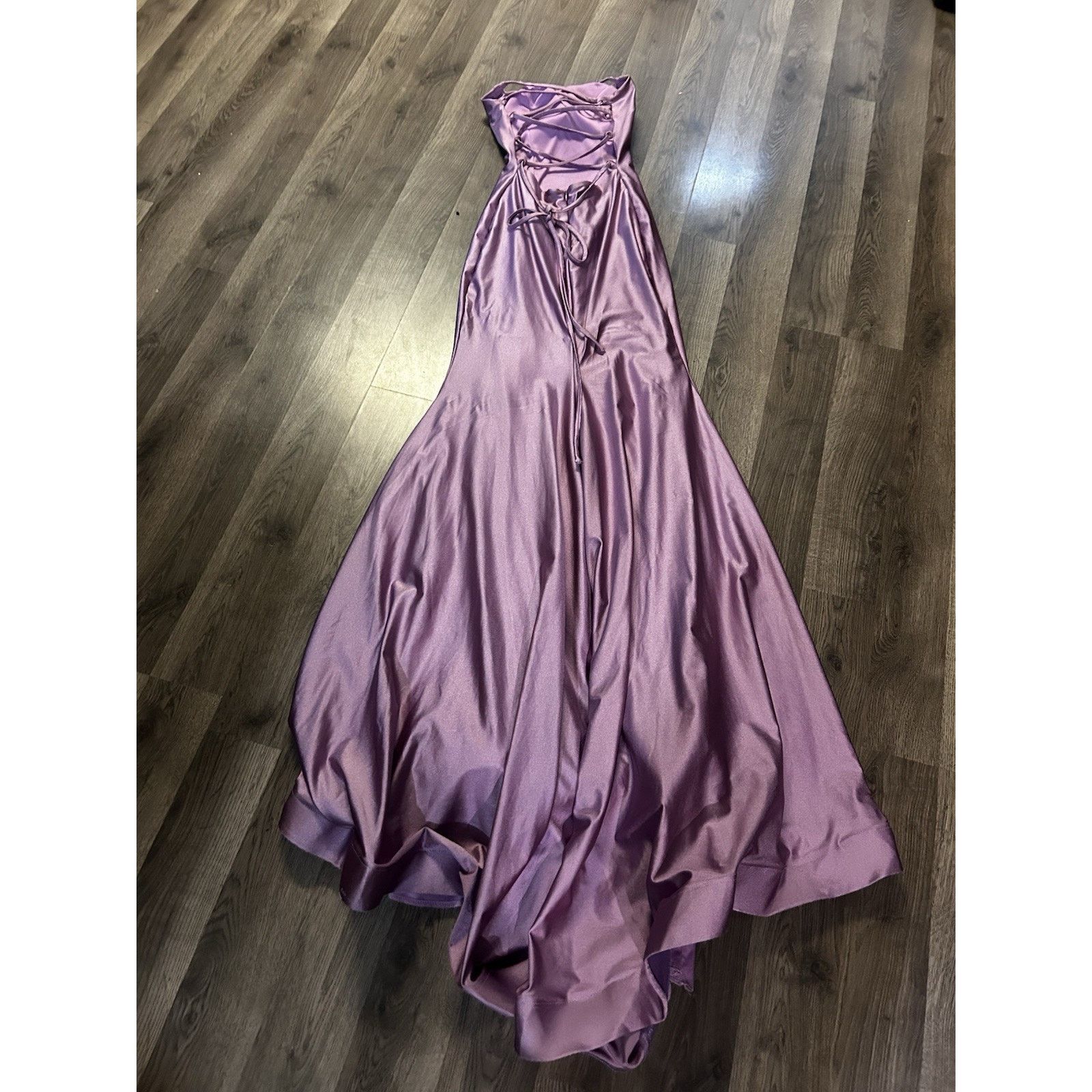 Other Jessica Angel Size Small Purple Open Strappy Back Slit Size S / US 4 / IT 40 - 15 Thumbnail