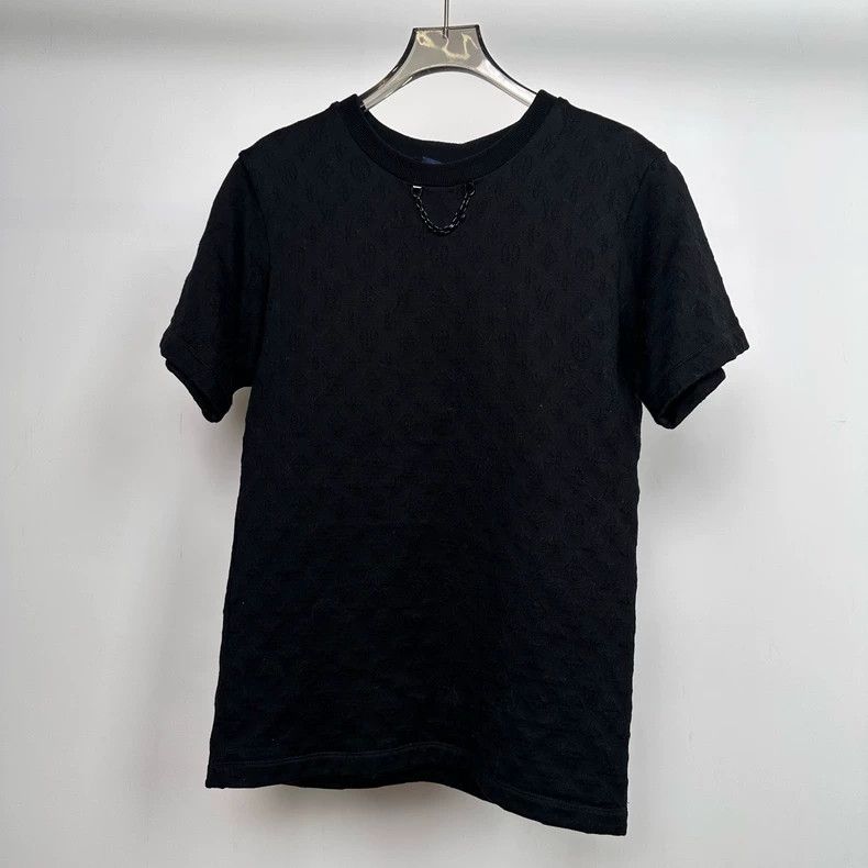 Louis Vuitton Louis Vuitton Black dark stripe full print short sleeve Size US XS / EU 42 / 0 - 1 Thumbnail