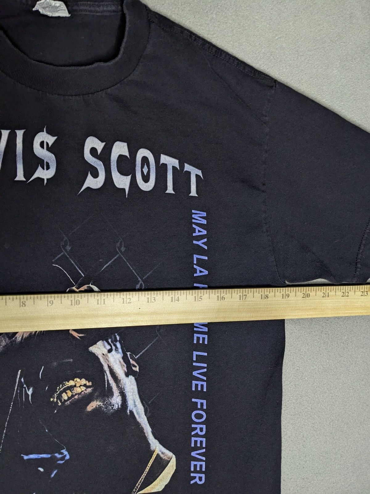 Travis Scott 2015 Travis Scott May La Flame Live Forever Rodeo Tour Tee Size US M / EU 48-50 / 2 - 8 Thumbnail