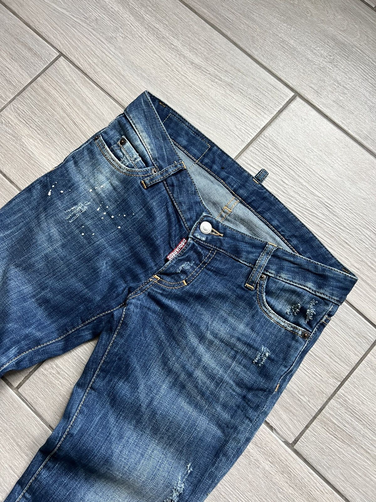 Dsquared2 Dsquared2 Skinny Blue Denim Jeans Pants 40 Size Size 40" / US 18 - 5 Thumbnail