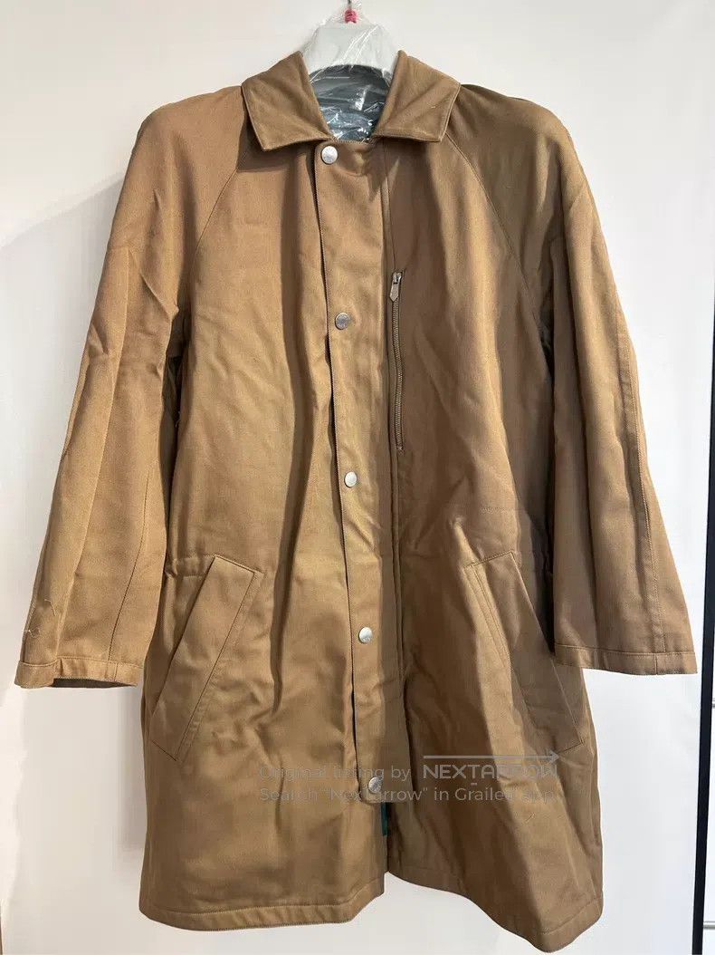 Hermes Hermes Brown and Green Patchwork Long Two-sided Wearable J Size US S / EU 44-46 / 1 - 4 Thumbnail