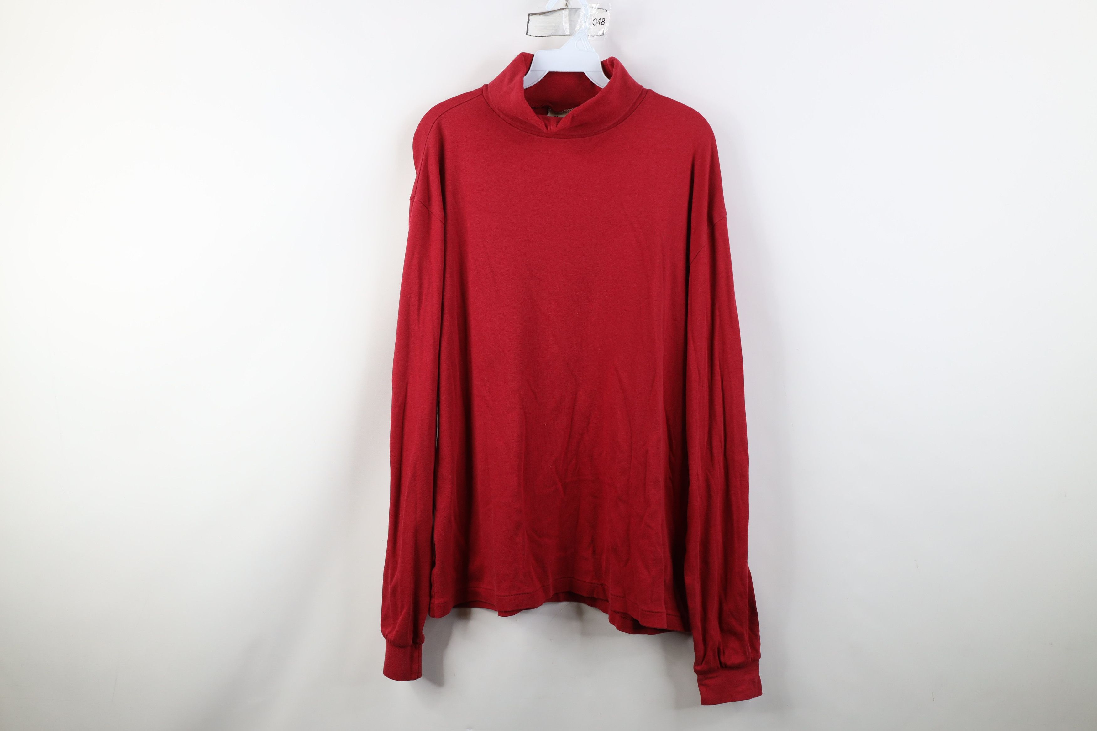 Eddie Bauer Vintage 90s Eddie Bauer Long Sleeve Turtleneck T-Shirt USA Size US XL / EU 56 / 4 - 1 Thumbnail