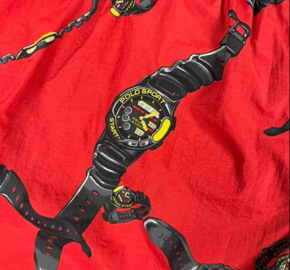 Polo Ralph Lauren Vintage Polo Ralph Lauren Stop Watch Shorts Large Size US 36 / EU 52 - 11 Thumbnail