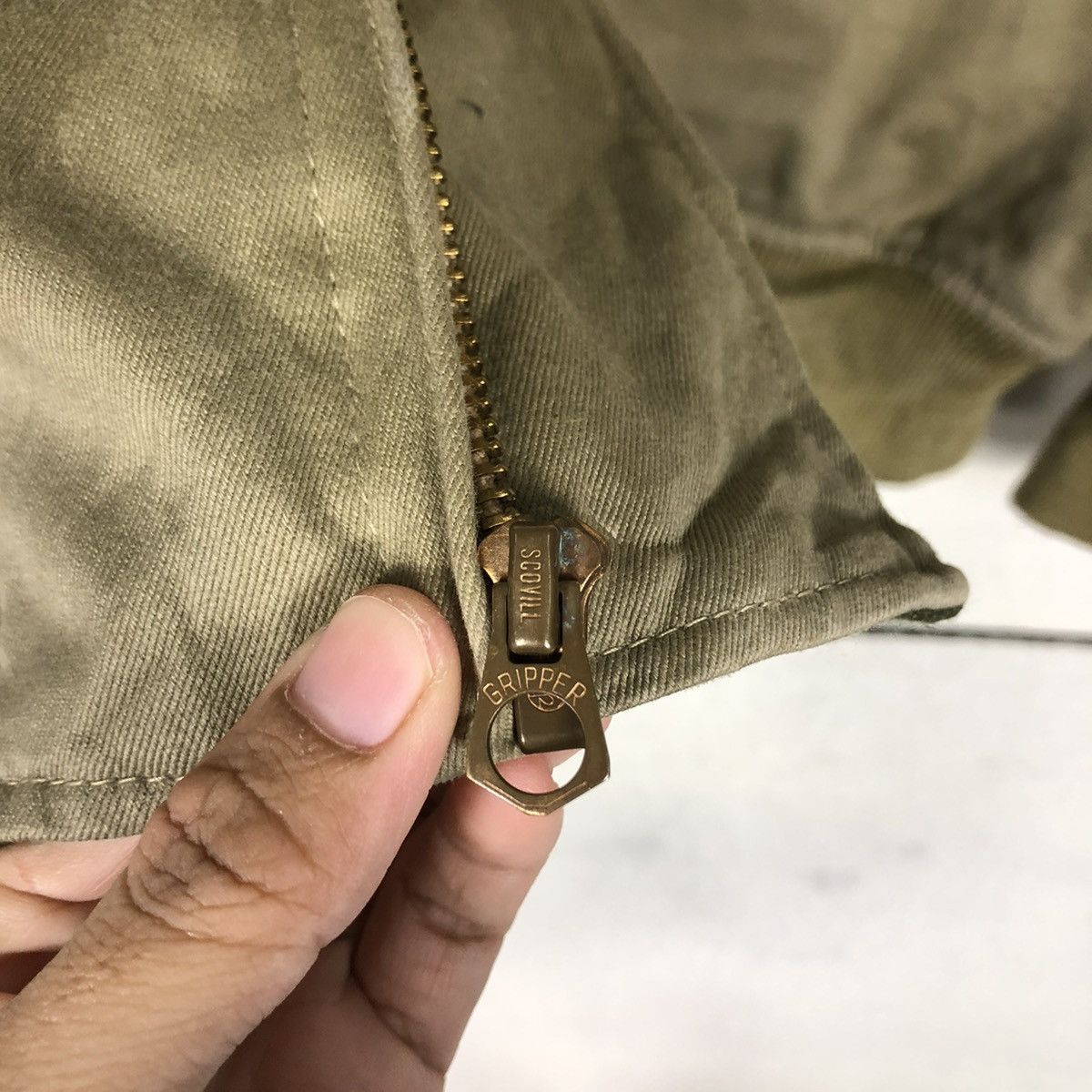 Vintage 🔥VINTAGE BOMBER TANKER JACKET M-1941 HOUSTON US SURPLUS Size US M / EU 48-50 / 2 - 16 Thumbnail