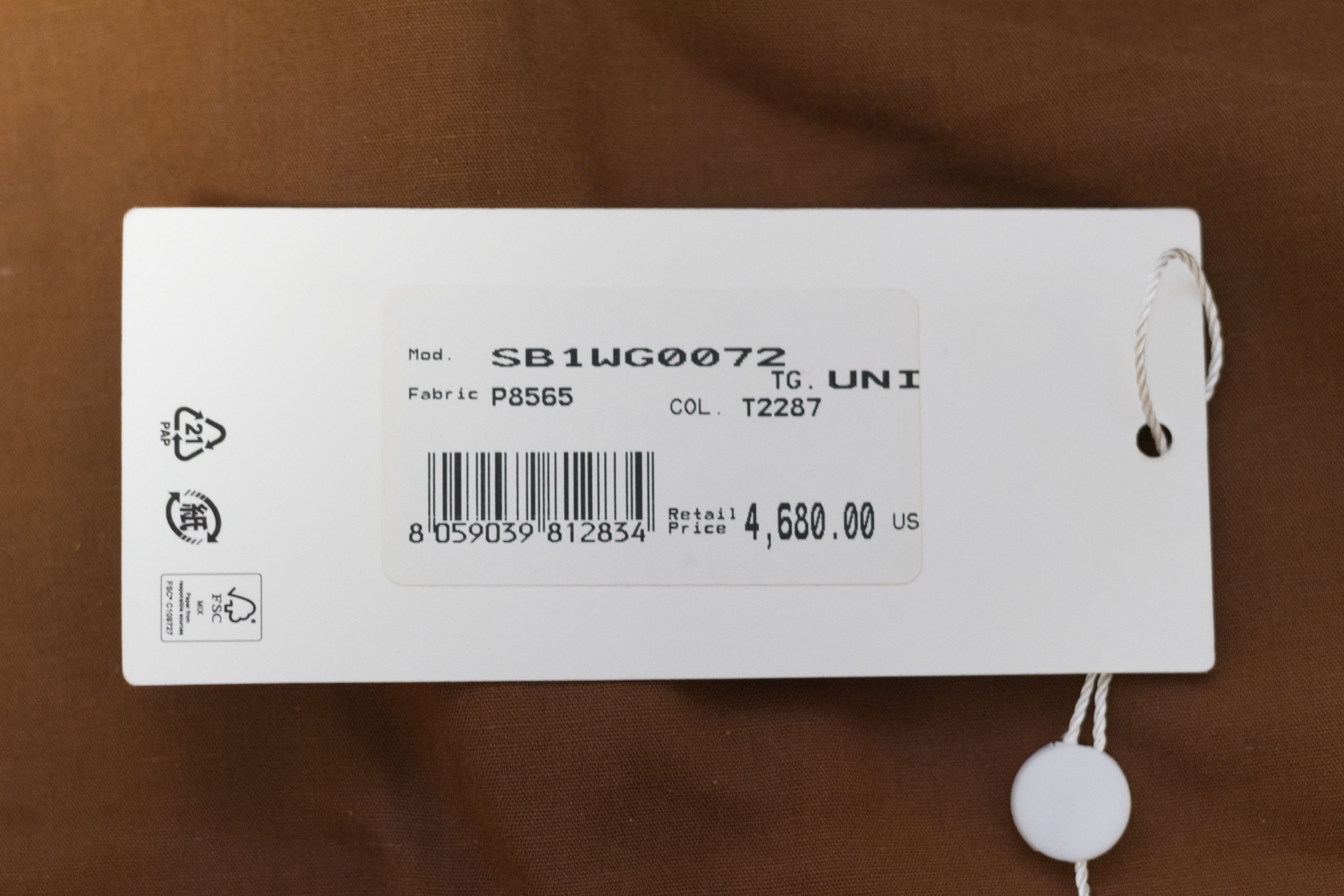 Maison Margiela 5AC loved to death XL - cognac Size ONE SIZE - 5 Thumbnail