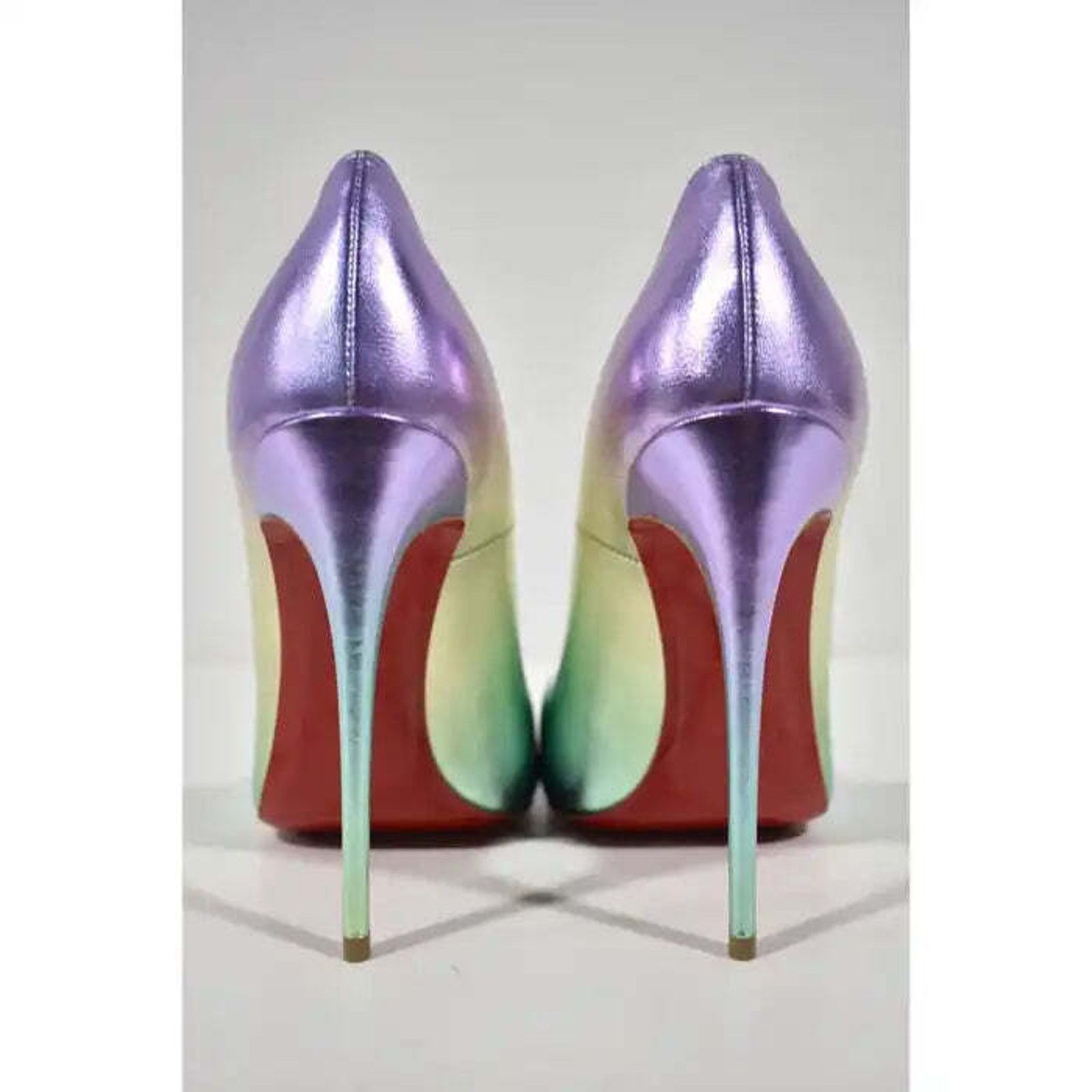 Christian Louboutin So Kate 120 Licorne Multicolor Unicorn Stiletto Heel Pump 38 Size US 8 / IT 38 - 11 Thumbnail