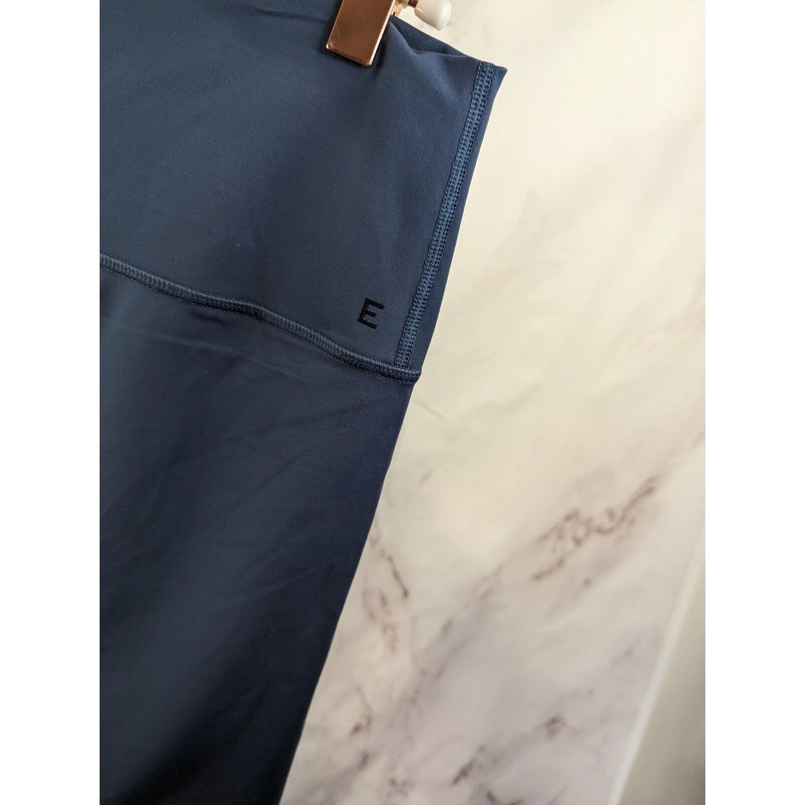 Everlane Everlane Shorts Women Large Blue Biker Perform Bike High Size 32" / US 10 / IT 46 - 8 Thumbnail