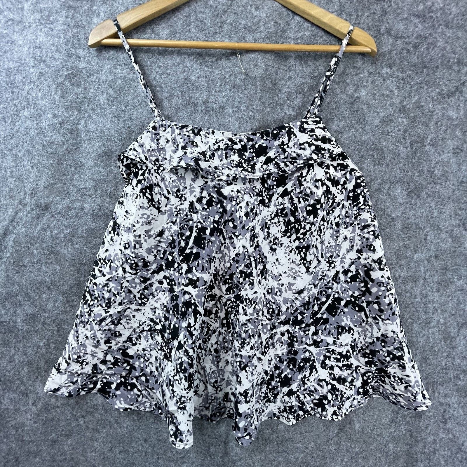Anthropologie Anthropologie Porridge Cami Tank Small Pollock 100% Silk Size S / US 4 / IT 40 - 1 Thumbnail