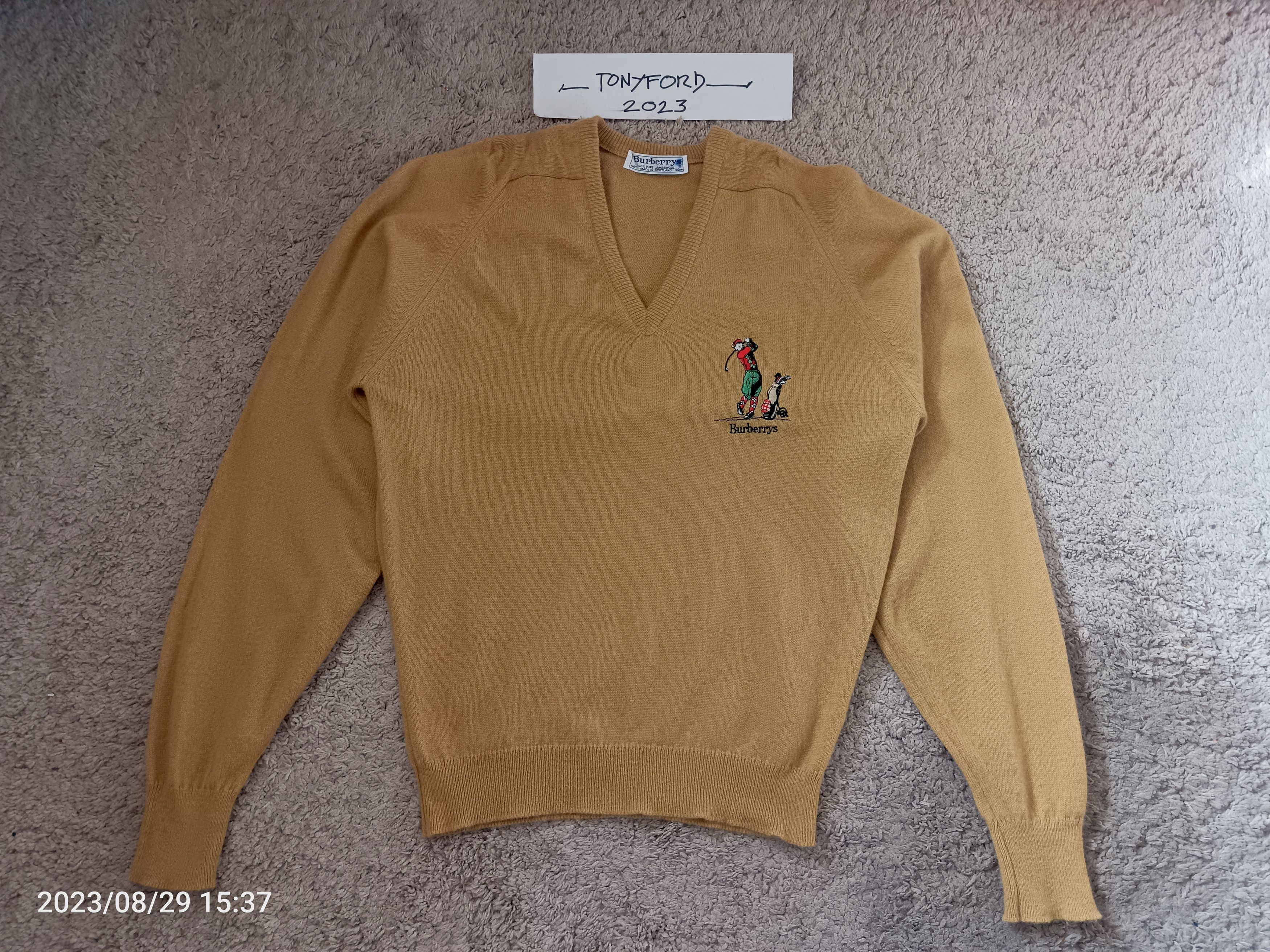 Vintage burberry sweater new arrivals