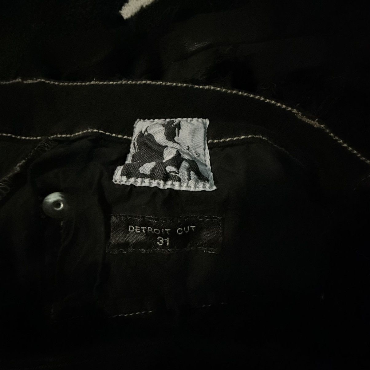 Rick Owens Rick Owens Detroit Slashed Denim Pants Size US 31 - 4 Thumbnail
