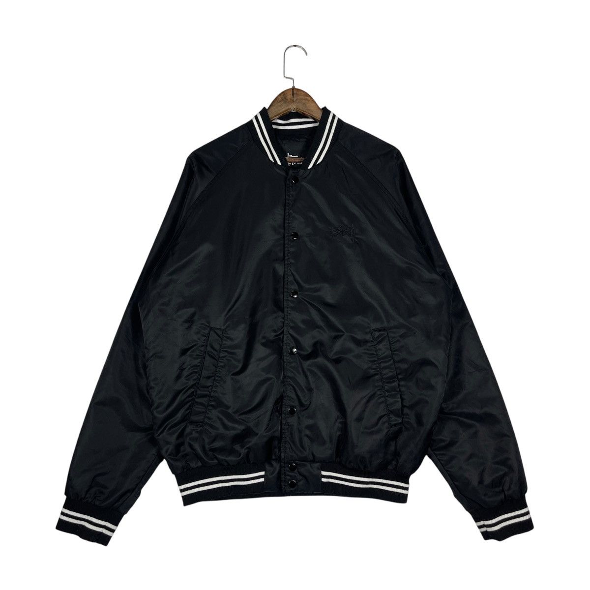 Stussy Stussy Worldwide Burly Gear Varsity Jacket Size US XL / EU 56 / 4 - 6 Thumbnail