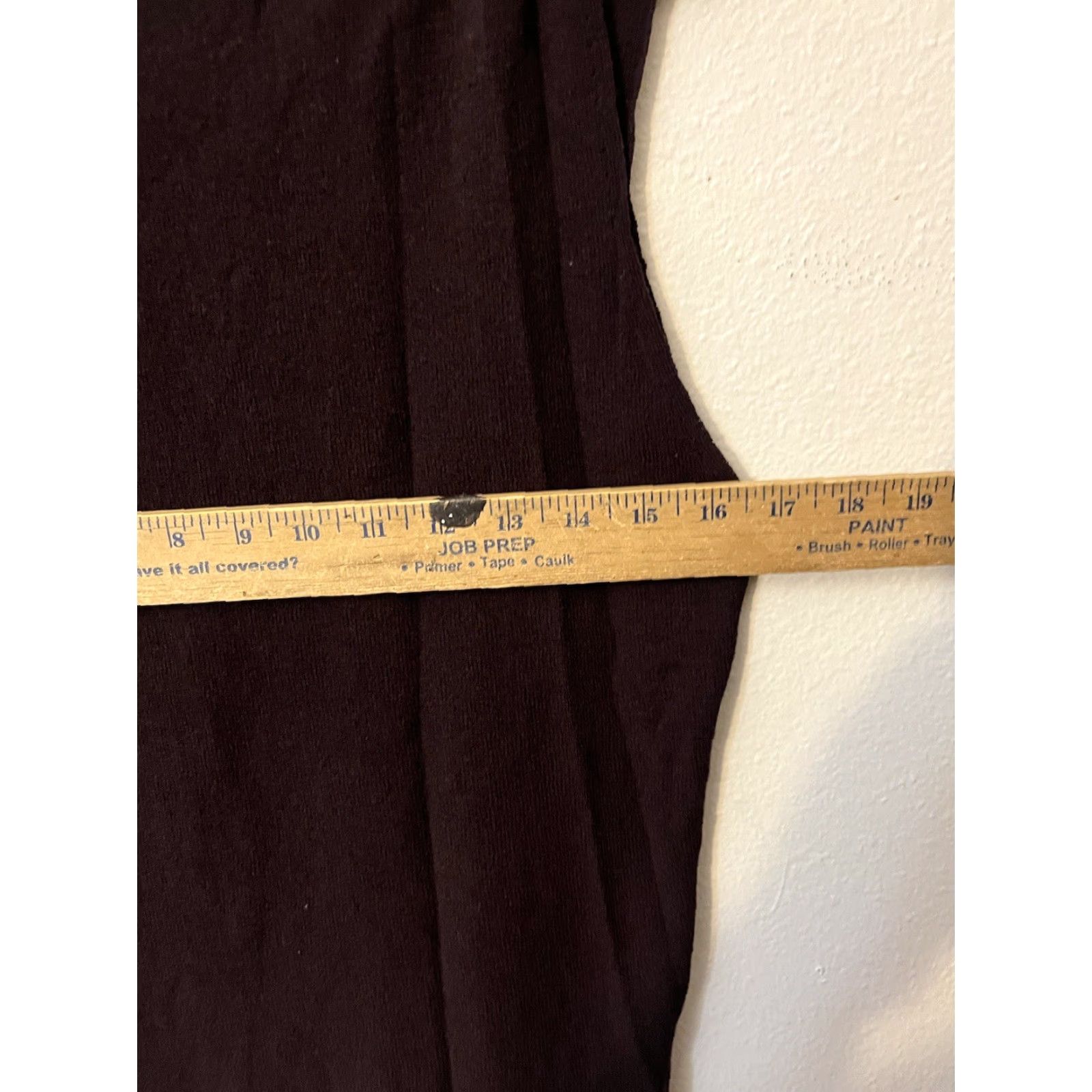 Vintage VINTAGE Max Studio Women's Sleeveless Maroon Rayon Blend Tank Top L Summer Casual Womens Size L / US 10 / IT 46 - 4 Thumbnail