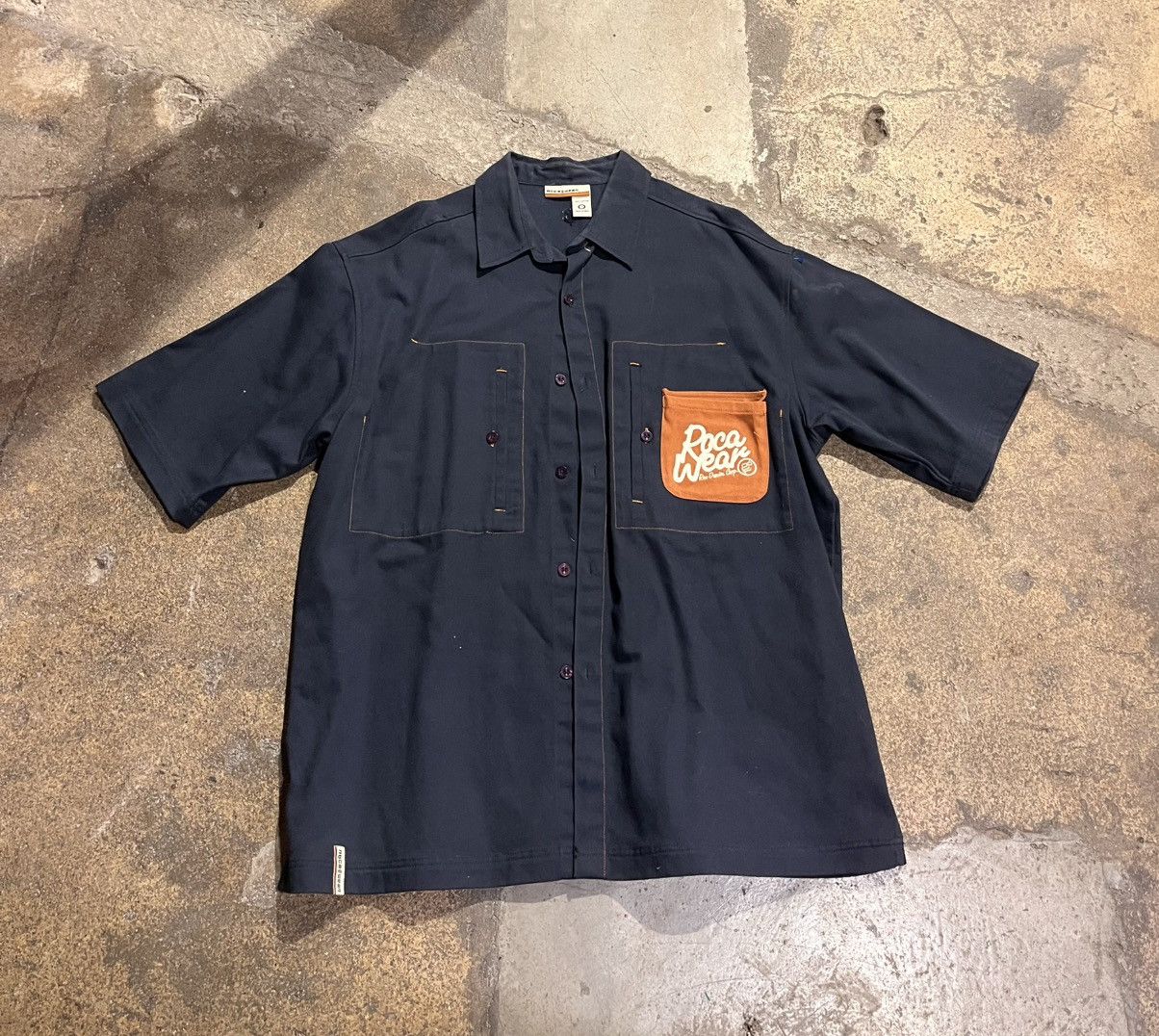 Rocawear Rocawear Denim Work Button Up Shirt SZ 2XL Size US XXL / EU 58 / 5 - 2 Thumbnail