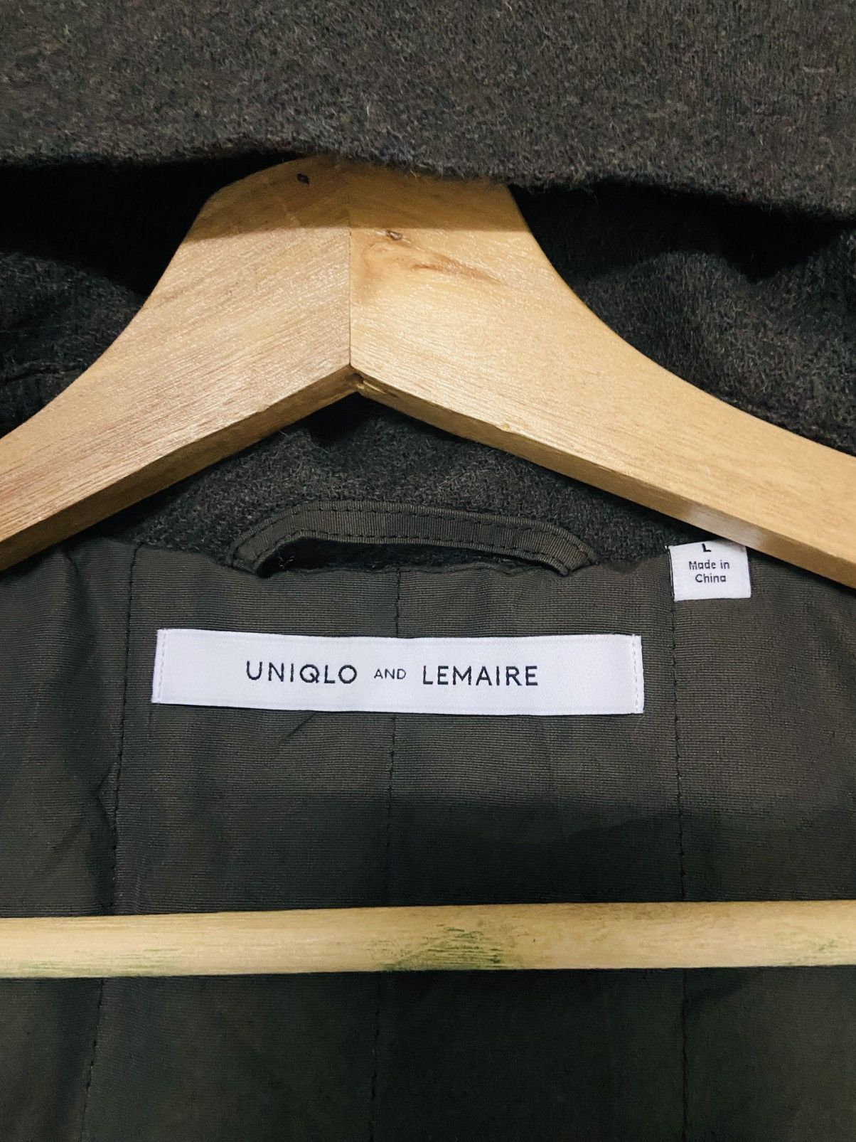 Lemaire × Uniqlo Uniqlo X Lemaire Hoodie Wool Jacket Size US L / EU 52-54 / 3 - 11 Thumbnail