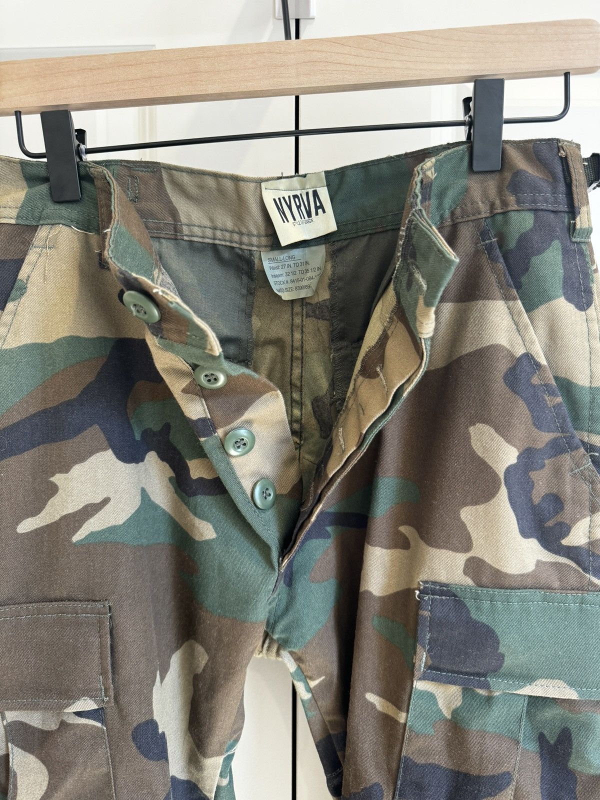 Other NYRVA Camouflage Stacked Cargo Pants Size US 30 / EU 46 - 4 Thumbnail
