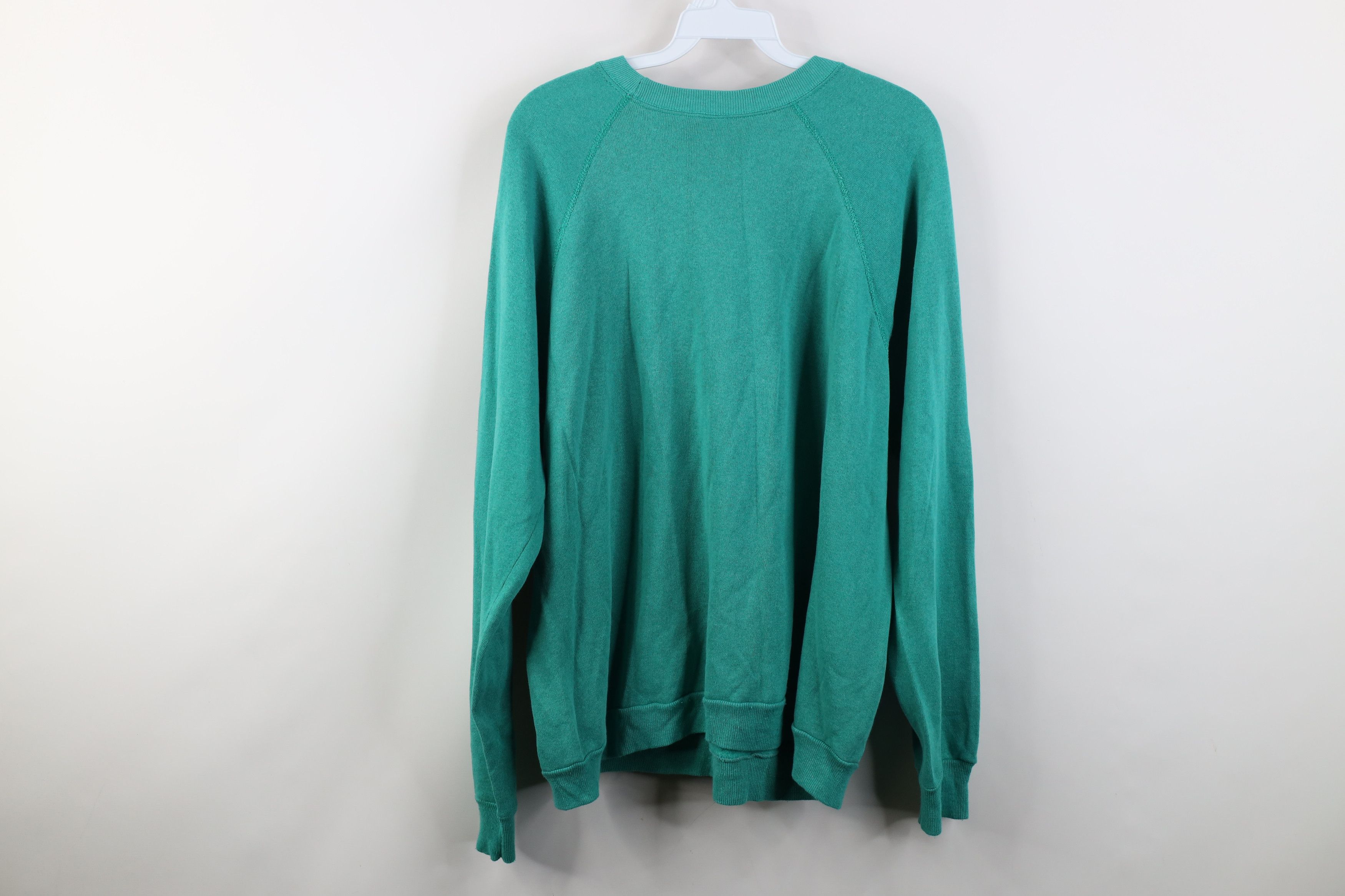Vintage Vintage 70s 80s Streetwear Crewneck Sweatshirt Seafoam USA Size US L / EU 52-54 / 3 - 9 Thumbnail
