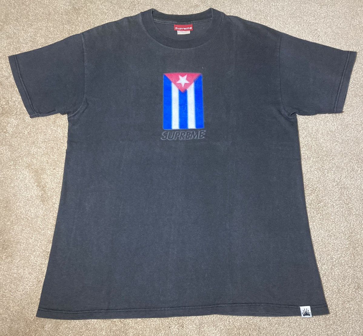 Supreme 1997 Supreme Sarcastic Cuba Che Guevara Collab Fidel Castro Size US L / EU 52-54 / 3 - 2 Thumbnail
