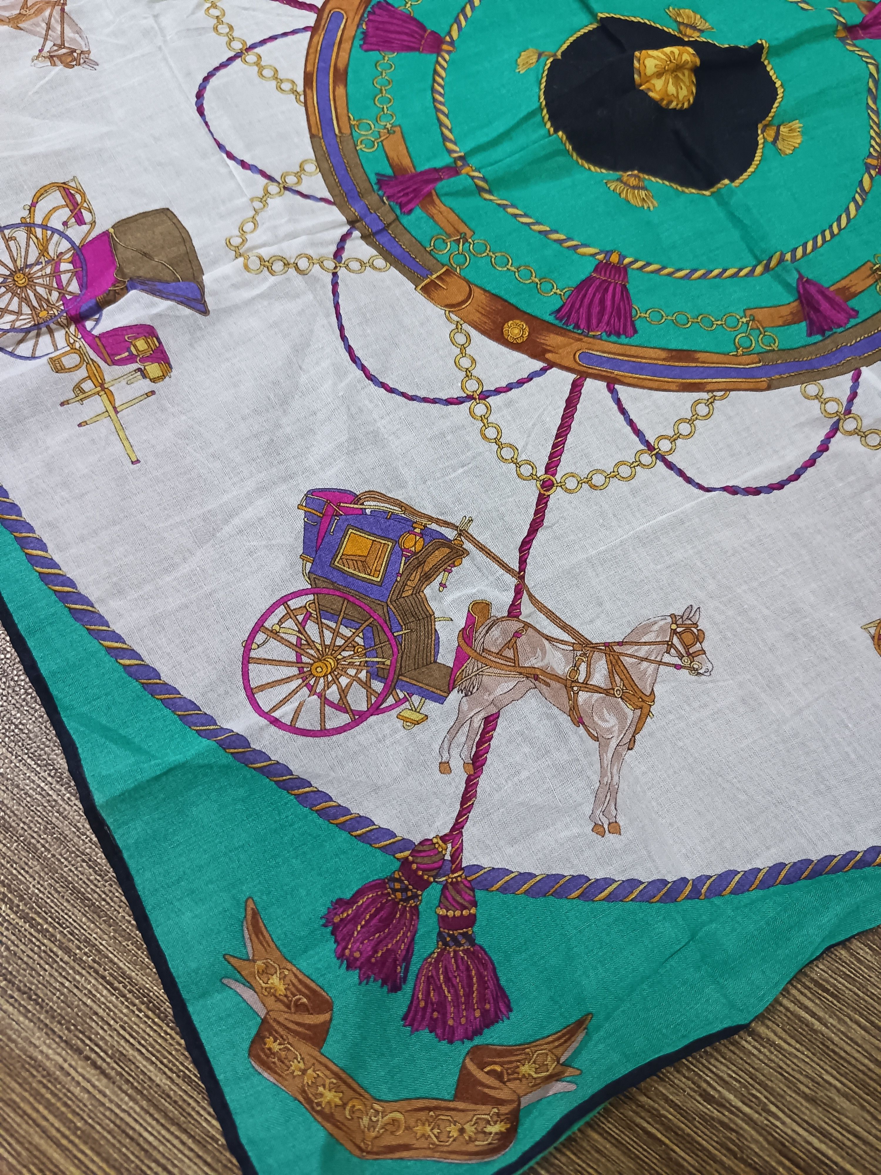 Celine Vintage celin handkerchief/neckerchief/bandana Size ONE SIZE - 4 Thumbnail