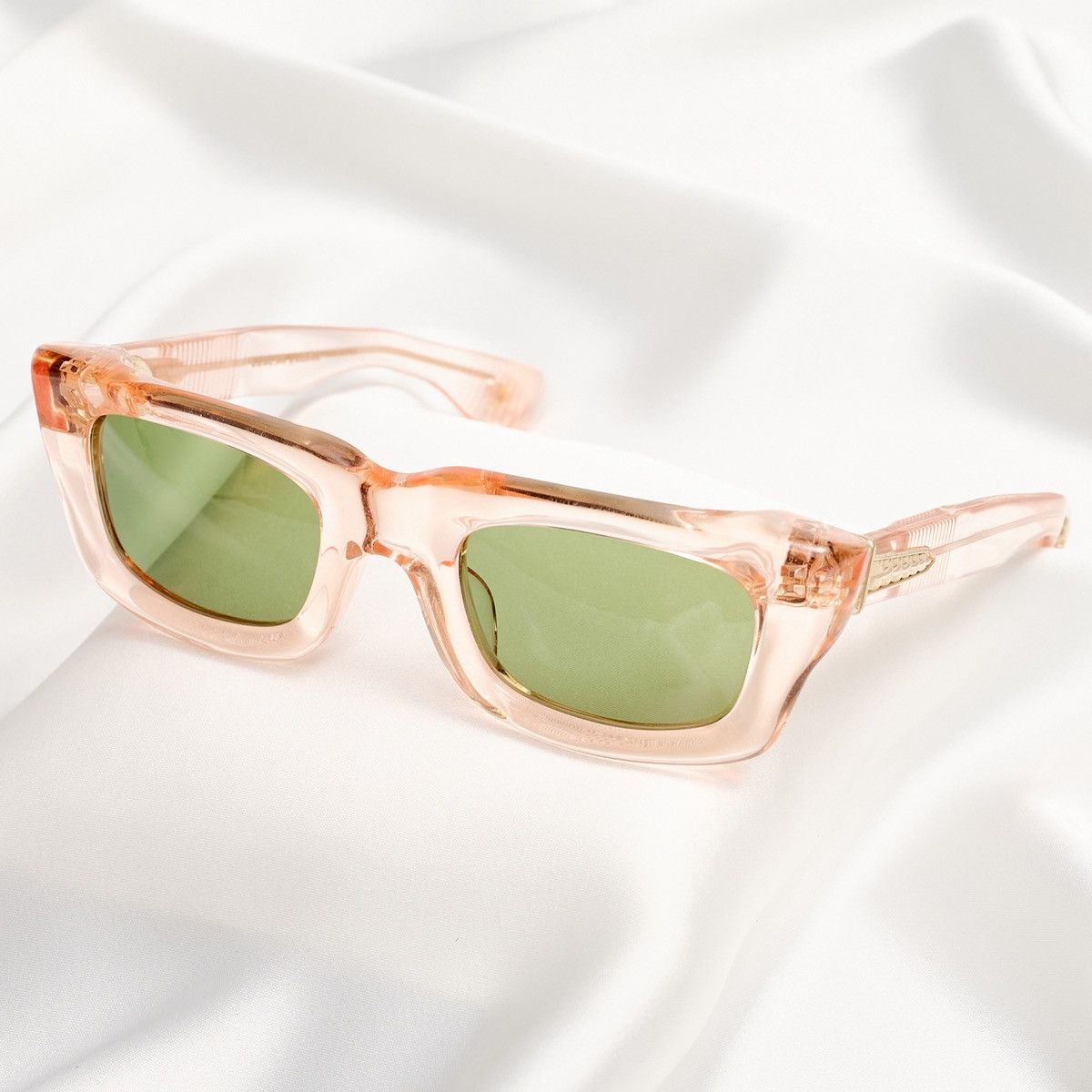 Chrome Hearts CHROME HEARTS STEEZIN PINK CRYSTAL SUNGLASSES Size ONE SIZE - 2 Thumbnail