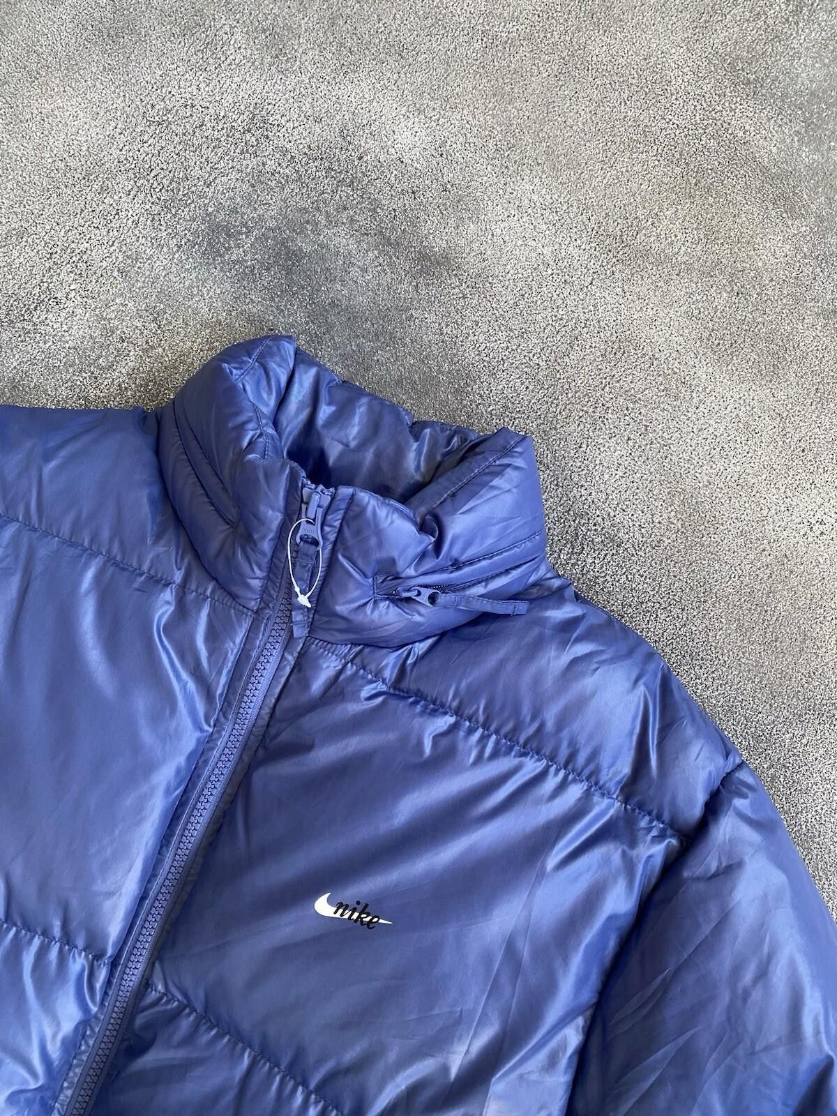 Nike 2000’s Nike “Sky Blue” Down Puffer Jacket Vintage Size M / US 6-8 / IT 42-44 - 5 Thumbnail