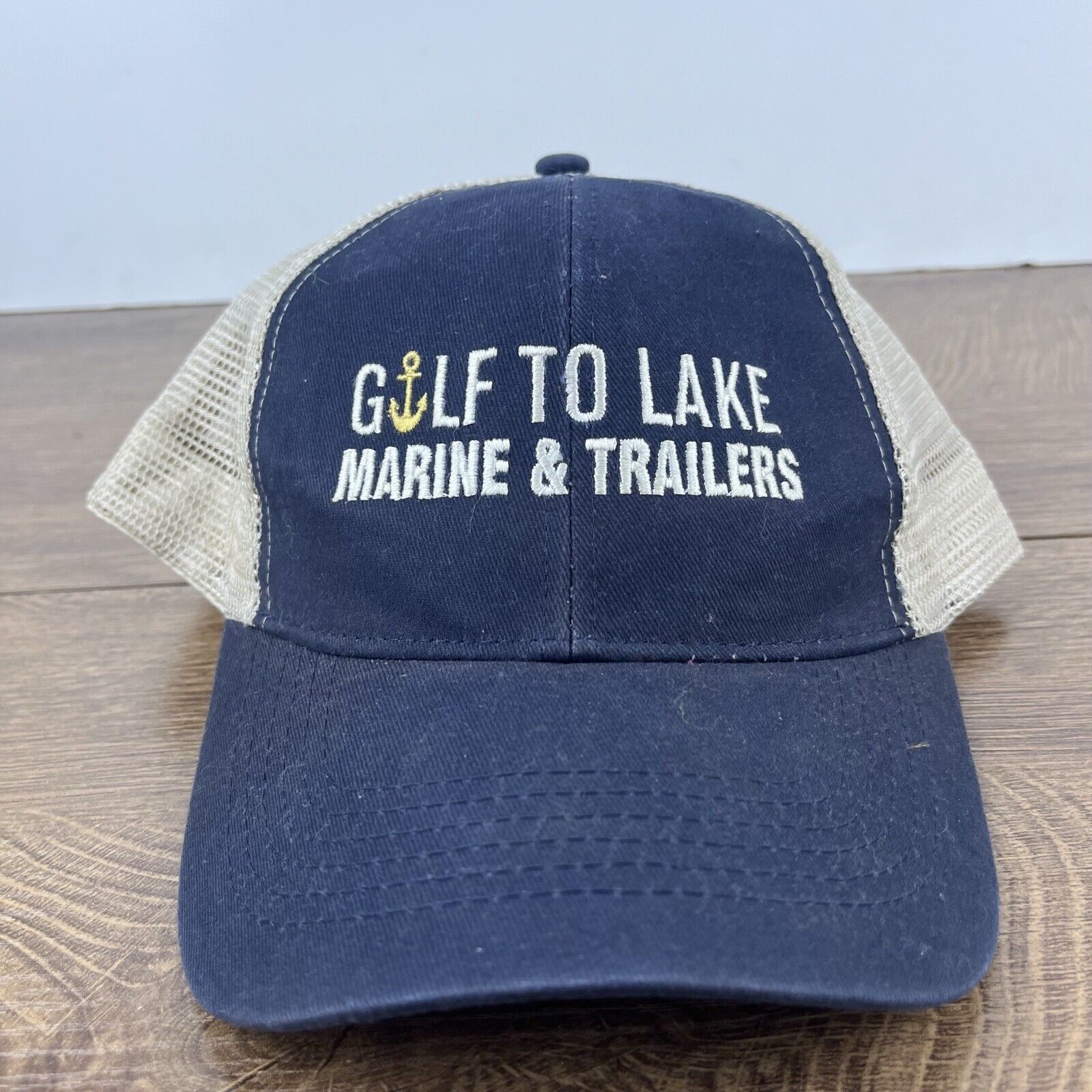Other Gulf to Lake Marine Trailers Hat Blue Cap Adjustable Blue Ad Size ONE SIZE - 2 Thumbnail