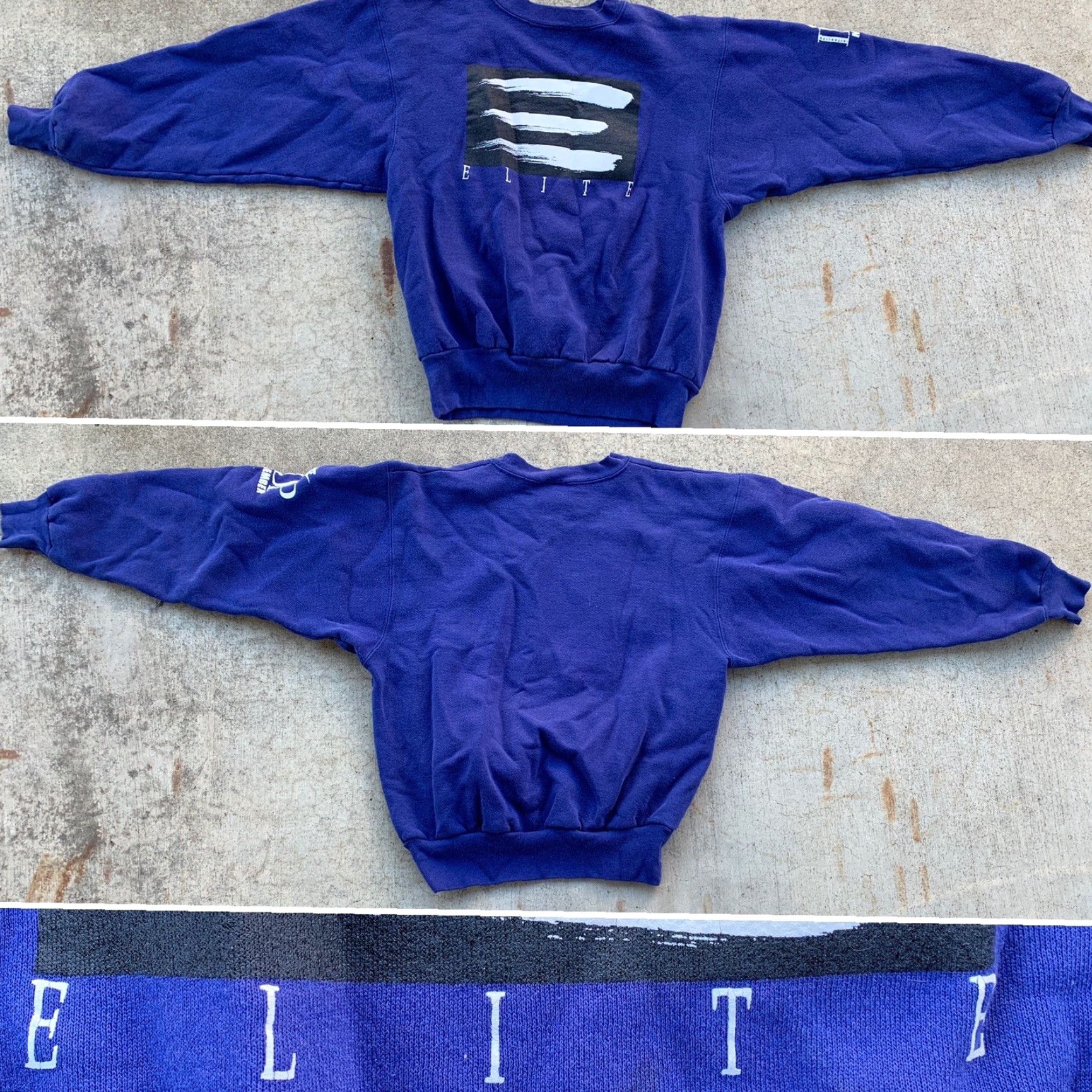 Nike Nike Elite IDP Member Sweatshirt Graphic Sweatshirt Crew Neck Made In USA Sz S Vintage Men’s Blues Size US S / EU 44-46 / 1 - 5 Thumbnail
