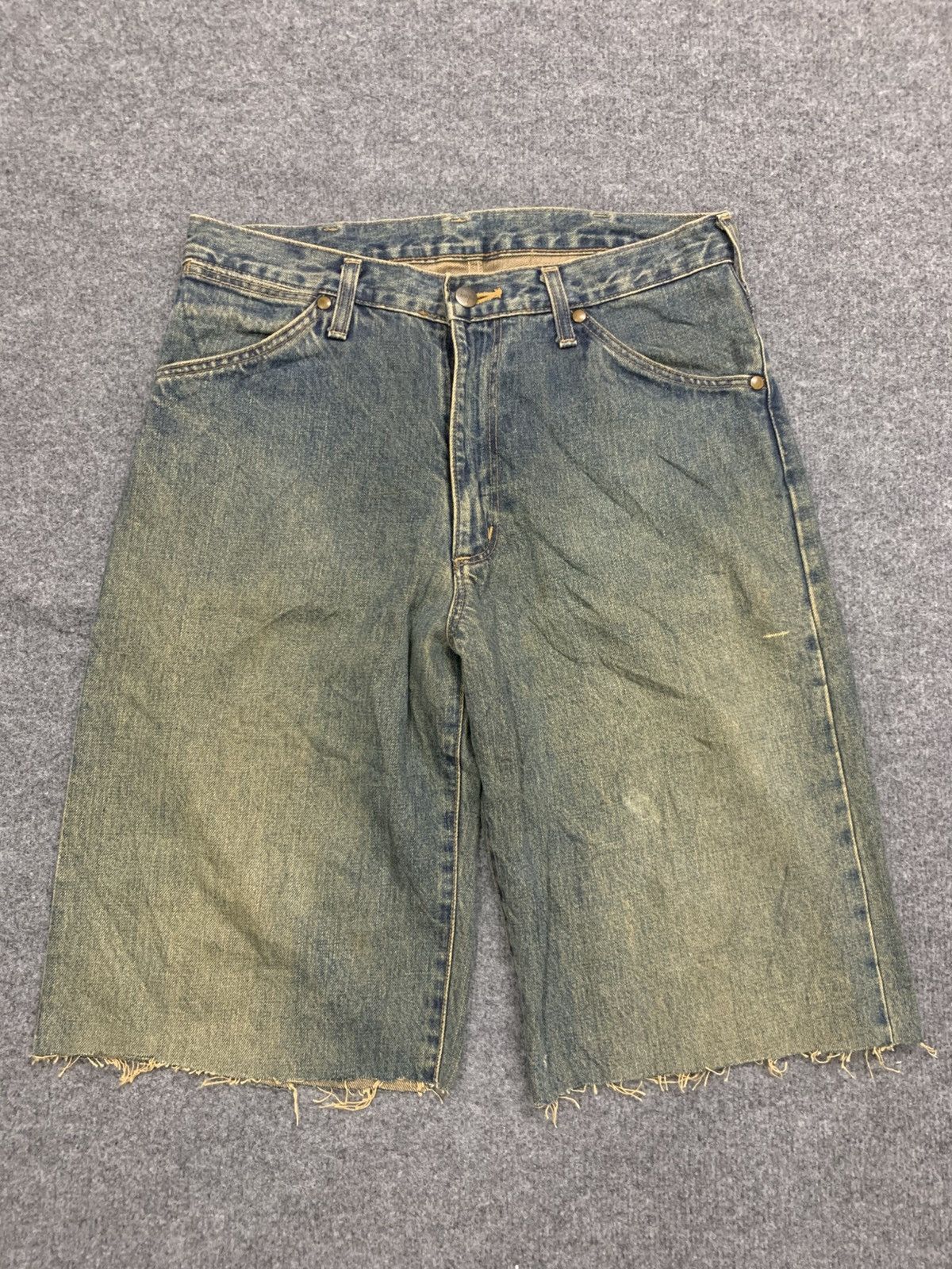 Wrangler VINTAGE WRANGLER SELVEDGE SHORT PANTS. Size US 31 - 2 Thumbnail
