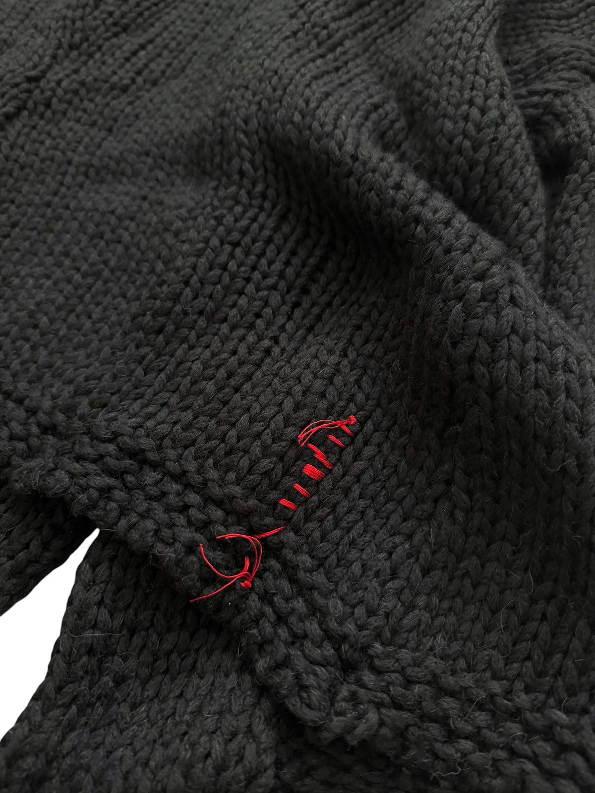 Greg Lauren 2012 OG “The Chunky Loner” Knitter Jacket (Cashmere Alpaca) Size US XS / EU 42 / 0 - 10 Thumbnail