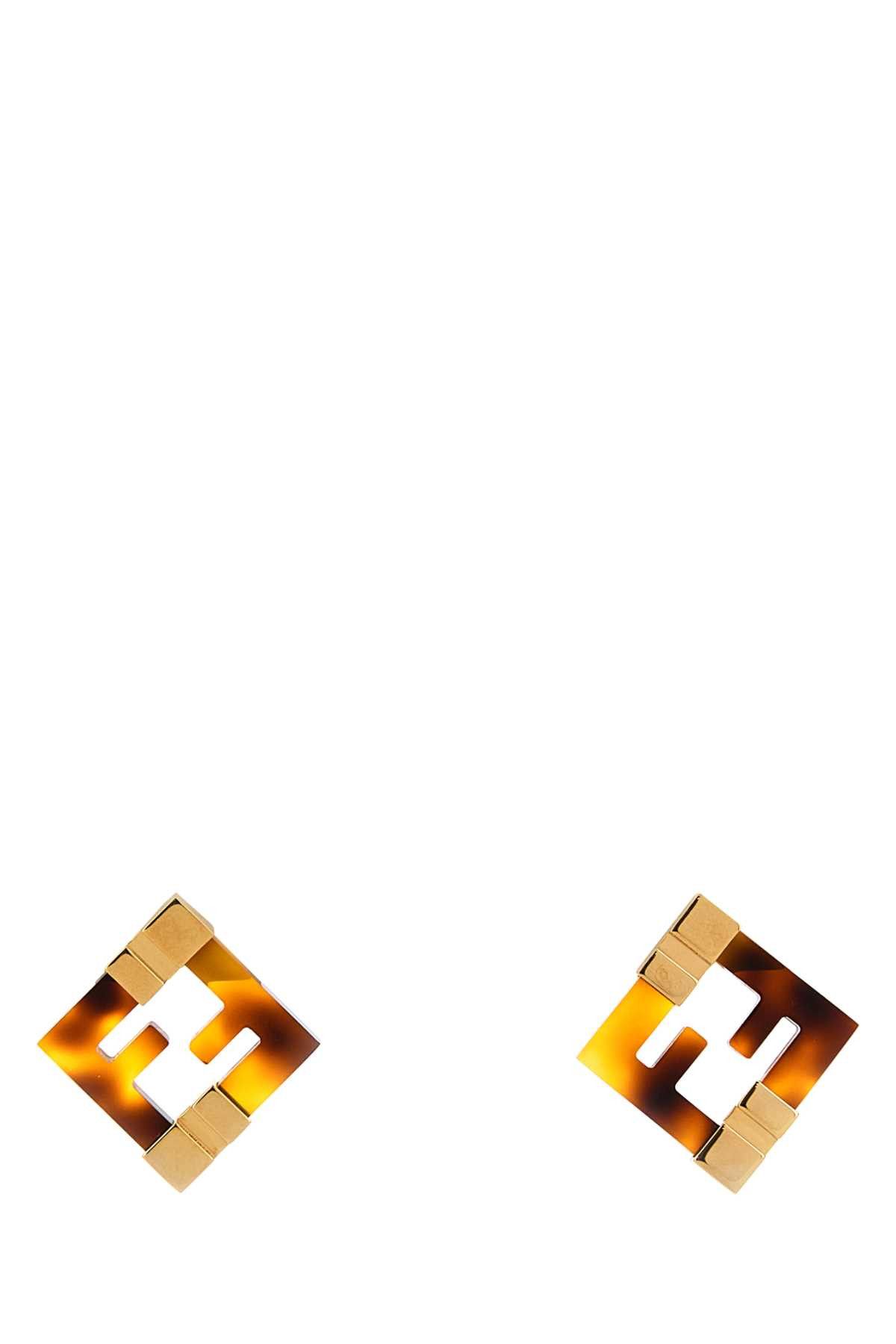 ピアス FENDI PRINTED PLEXIGLASS AND L FOREVER FENDI EARRINGS FENDI Printed Plexiglass Forever Fendi Earrings | italist