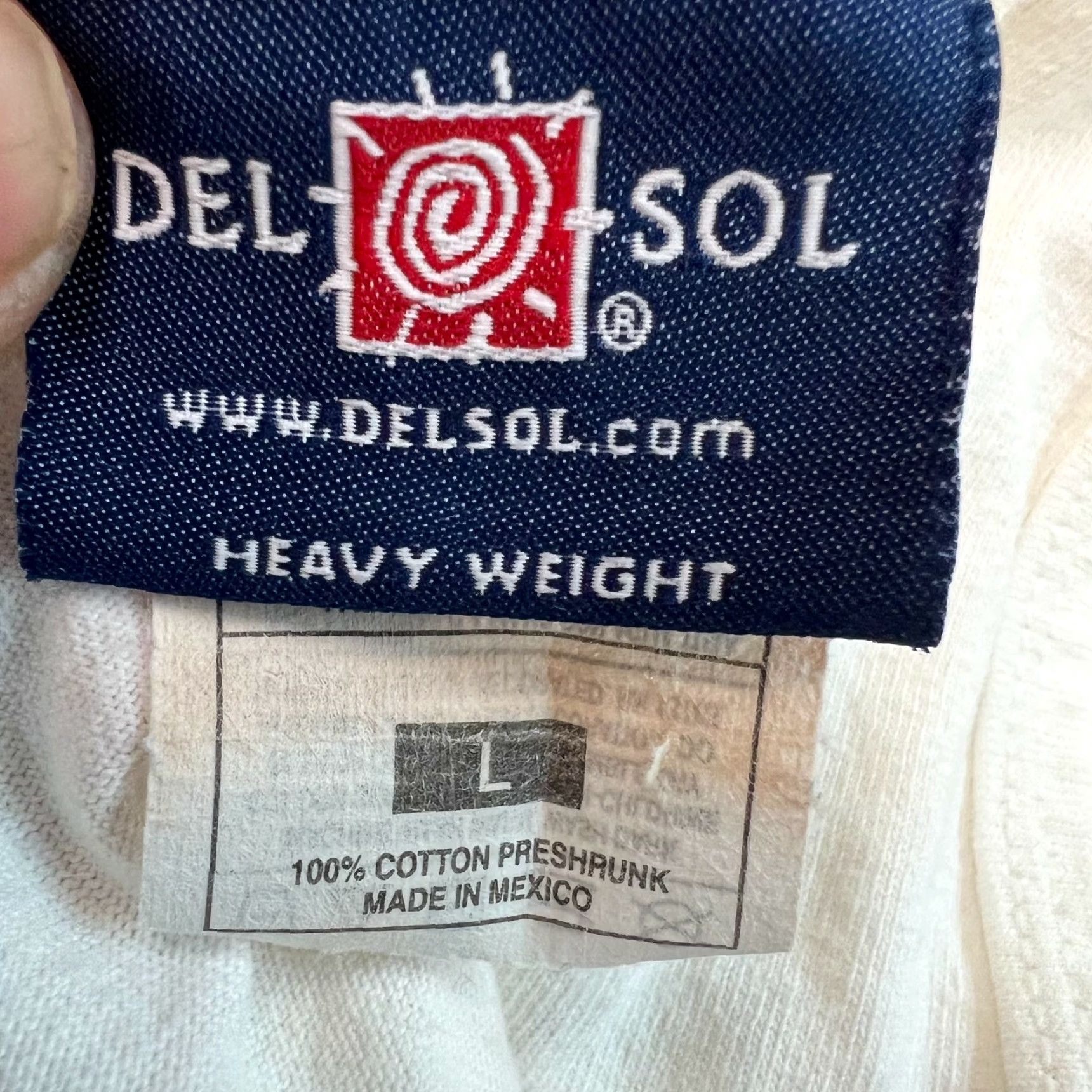 Vintage Del Sol Mens Tank Aruba De Curvy Dogs Ivory Round Neck Sleeveless L Shirt Graphic Cotton 100% Casual Mens Size US L / EU 52-54 / 3 - 4 Thumbnail