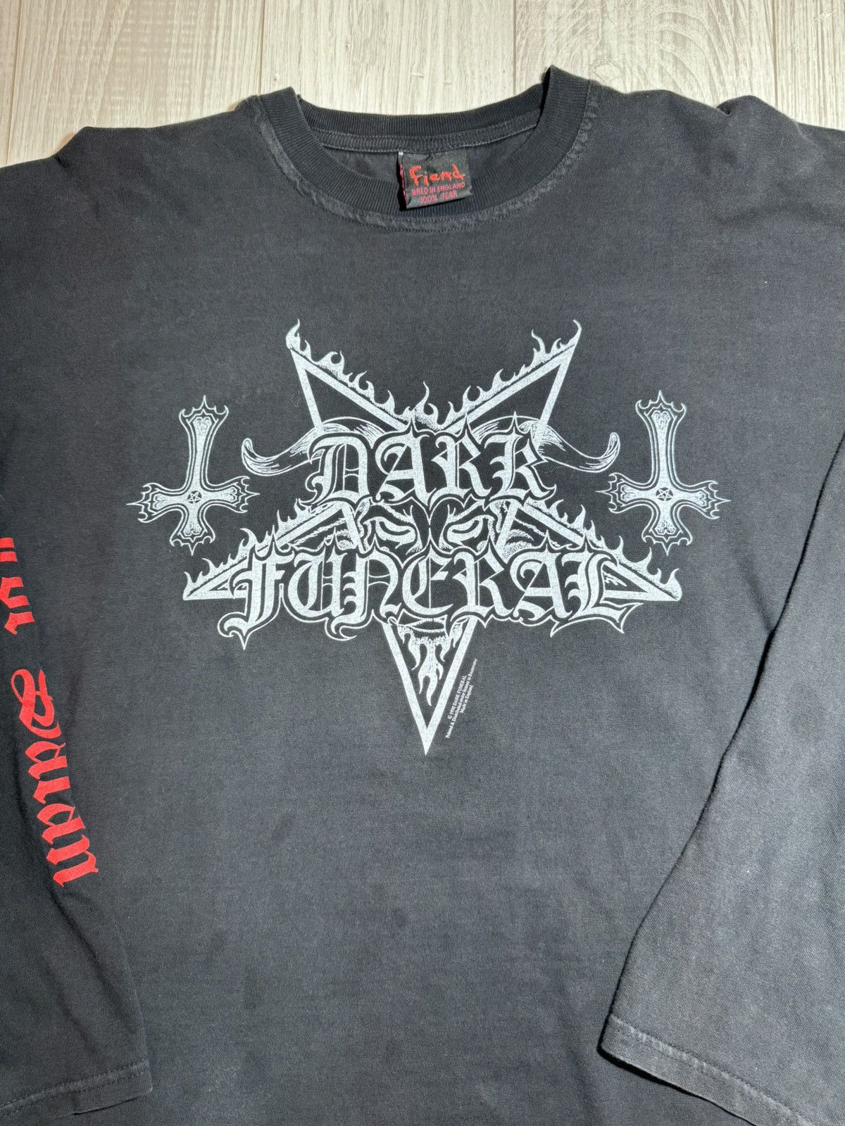 Vintage Vintage Dark Funeral Bleed for Satan Tour 1998 Size US XL / EU 56 / 4 - 2 Thumbnail