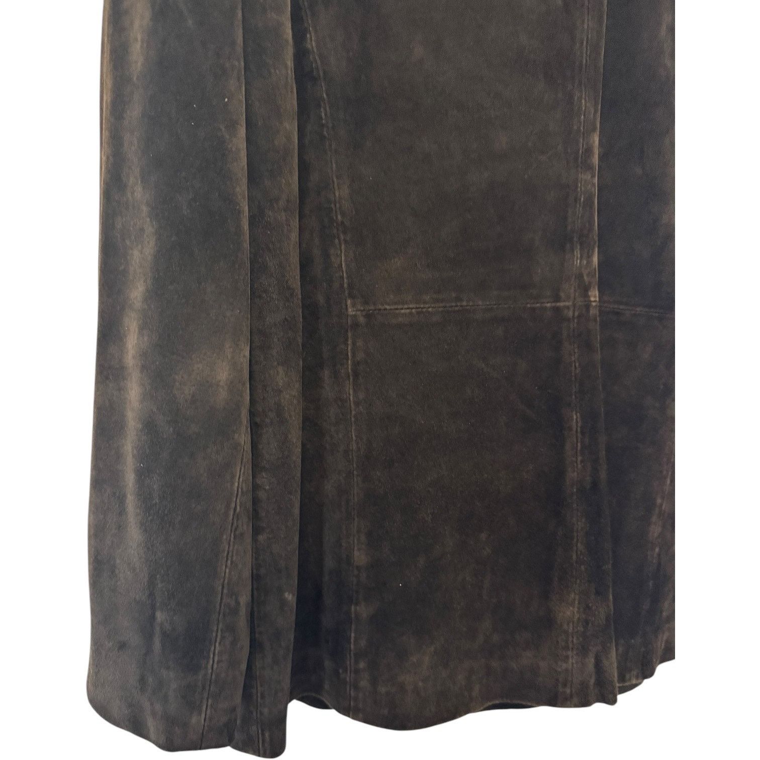 Vintage Vintage Siena chocolate suede jacket two button closing L Size L / US 10 / IT 46 - 8 Thumbnail