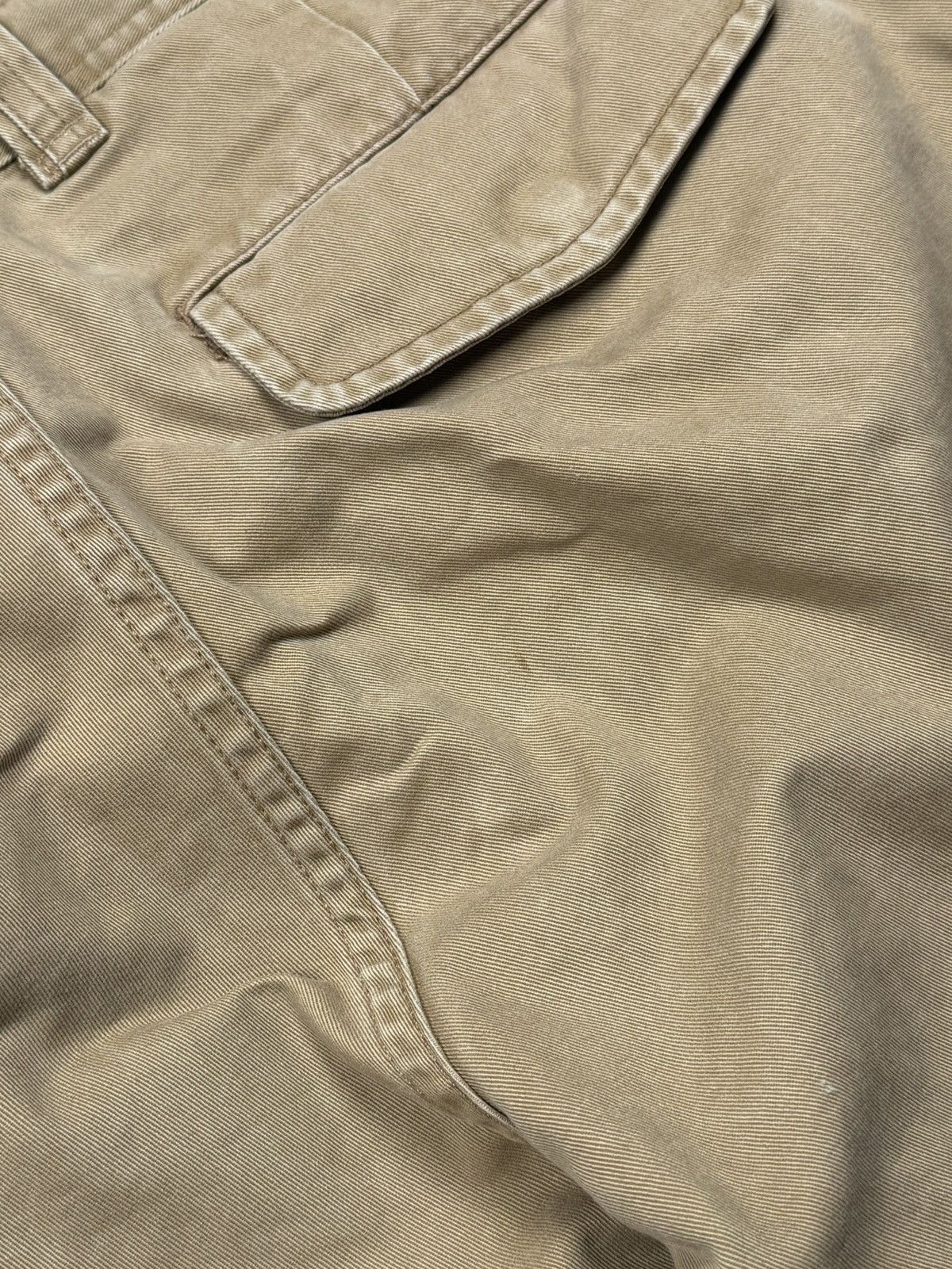Polo Ralph Lauren Vintage Parachute Cargo Pant Polo Jeans Company Beige Pants Size US 32 / EU 48 - 15 Thumbnail