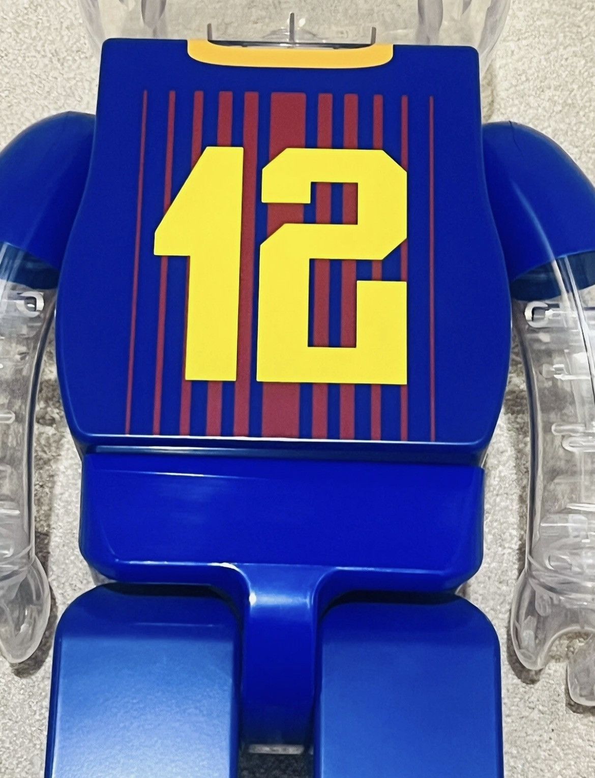 Medicom Toy FC Barcelona x Bearbrick 1000 Size ONE SIZE - 8 Thumbnail