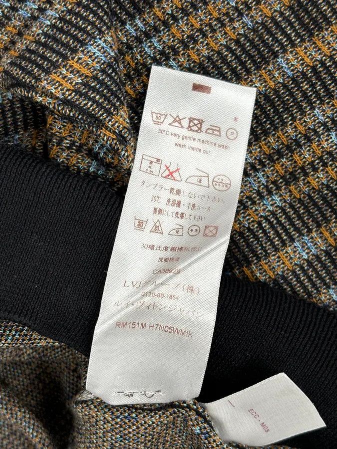 Louis Vuitton Louis Vuitton Checkered Striped Classy Sweater Size US M / EU 48-50 / 2 - 11 Thumbnail