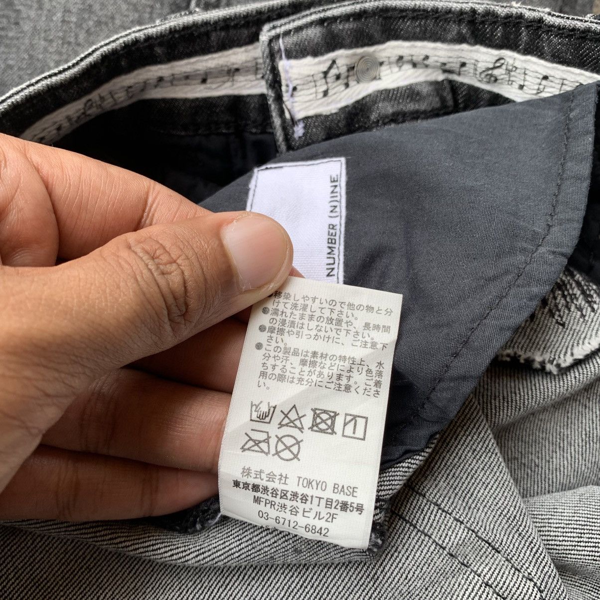 Number (N)ine Number (N)ine Distressed Musical Jeans Size US 29 - 13 Thumbnail