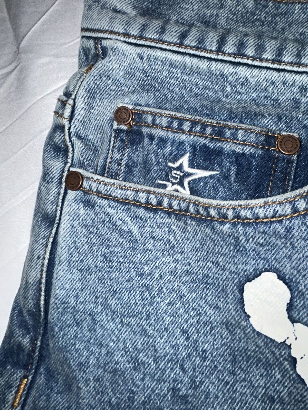 Sp5der Sp5der denim shorts/jorts Size US 30 / EU 46 - 7 Thumbnail