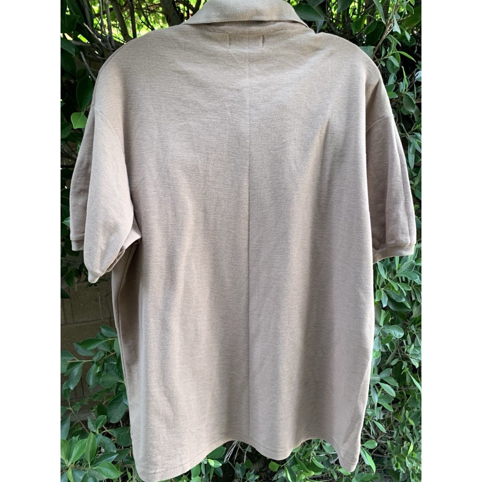 Sears VINTAGE Sears Fire Breathing Dragon Logo Polo Shirt XL Beige Men XL Polo Dragon Logo Braggin Dragon Fire Theme Golf Size US XL / EU 56 / 4 - 6 Thumbnail