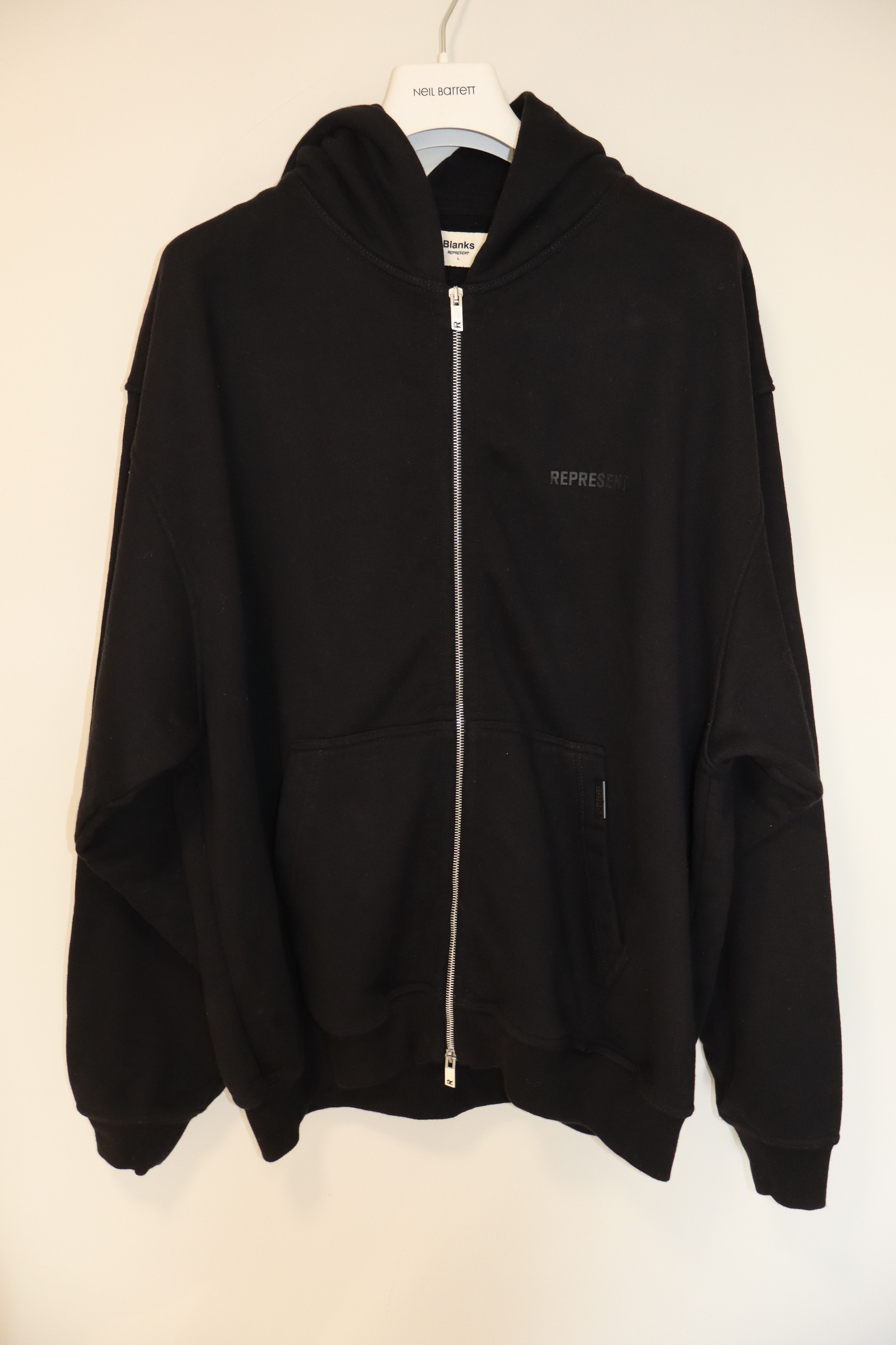 Represent Clo. blanks logo zip hoodie Size US L / EU 52-54 / 3 - 1 Thumbnail