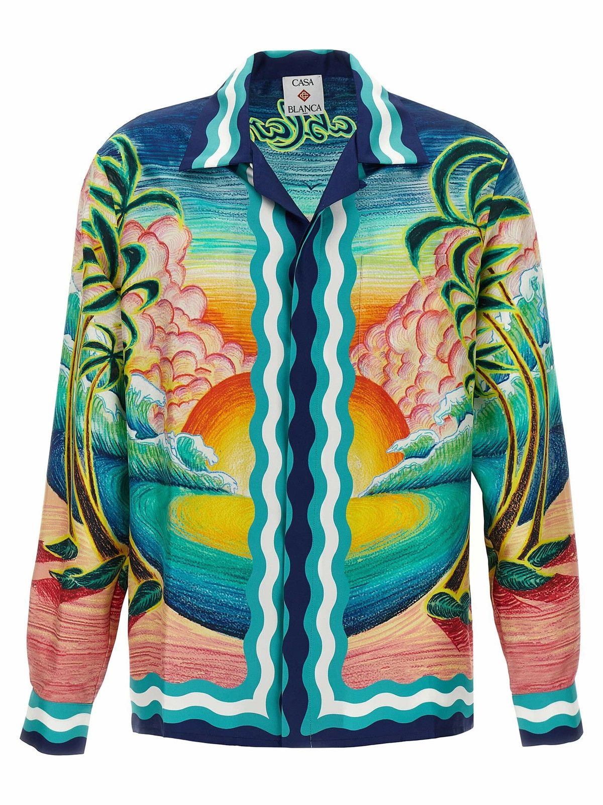 Casablanca o1y0526 Patterned Shirt in Multicolor Size US S / EU 44-46 / 1 - 1 Thumbnail
