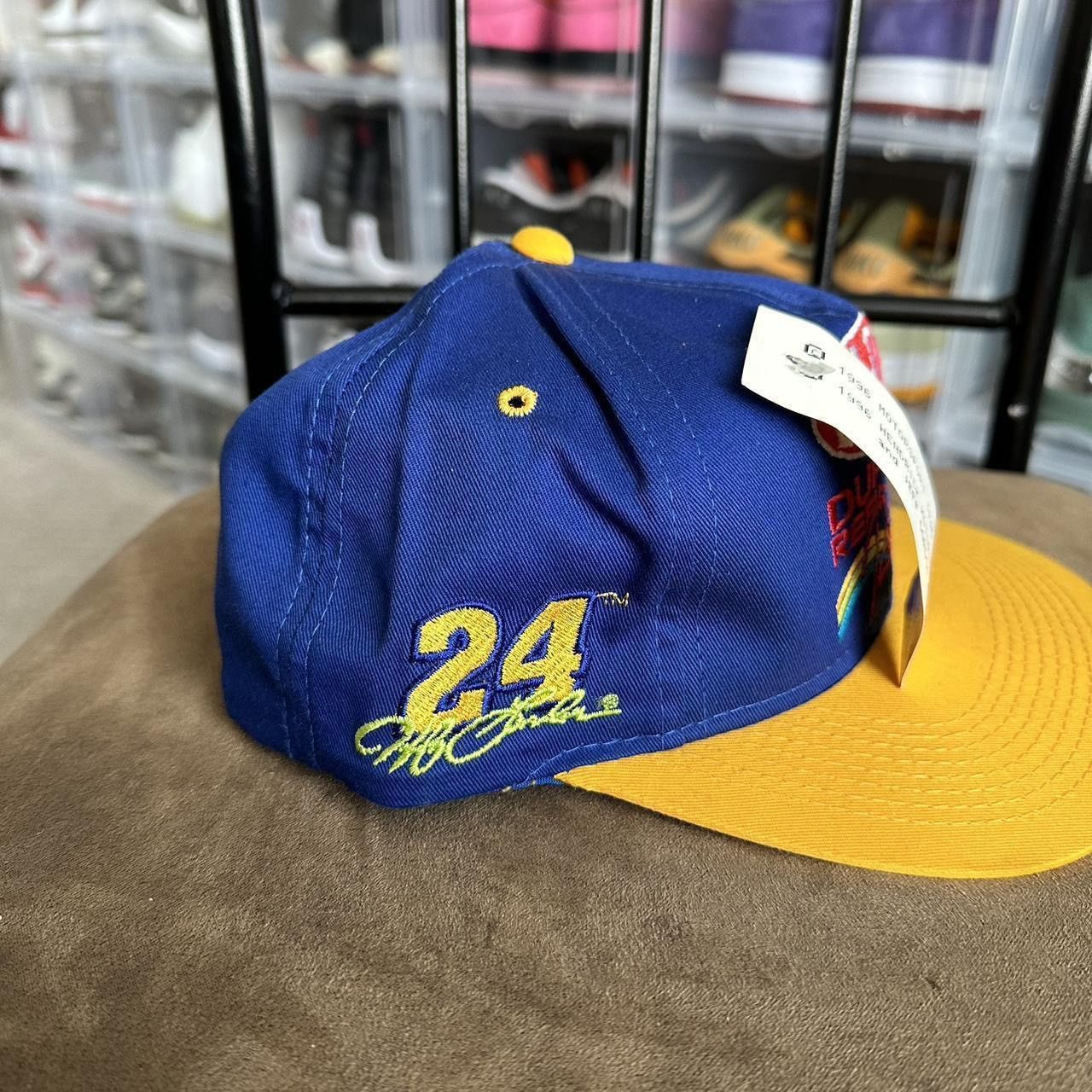 DuPont × NASCAR × Vintage Vintage 1996 Nascar Dupont Jeff Gordon Snapback Hat New Size ONE SIZE - 4 Thumbnail