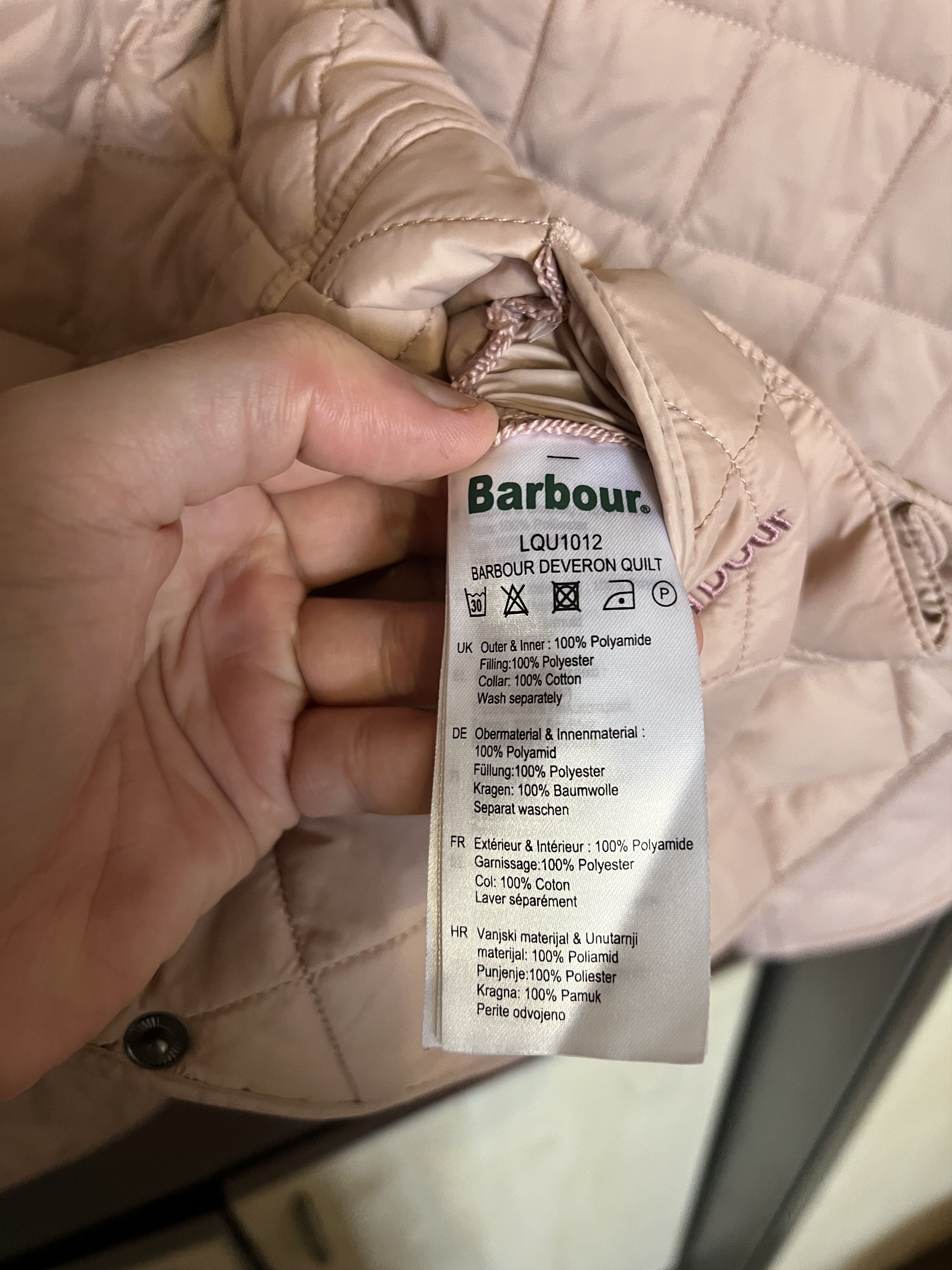Barbour Vintage Barbour International Deveron Quilt Jacket Casual Size XL / US 12-14 / IT 48-50 - 9 Thumbnail