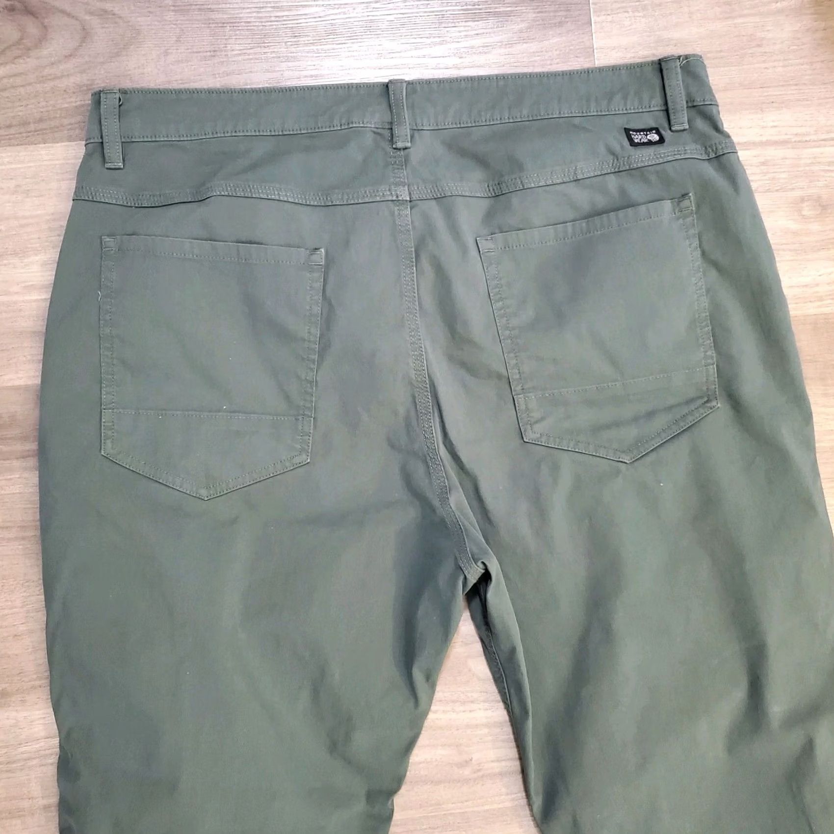 Mountain Hardwear VINTAGE Mountain Hardwear AP Pant Field Hiking Outdoor Men’s 38x32 Olive Green Size US 38 / EU 54 - 5 Thumbnail