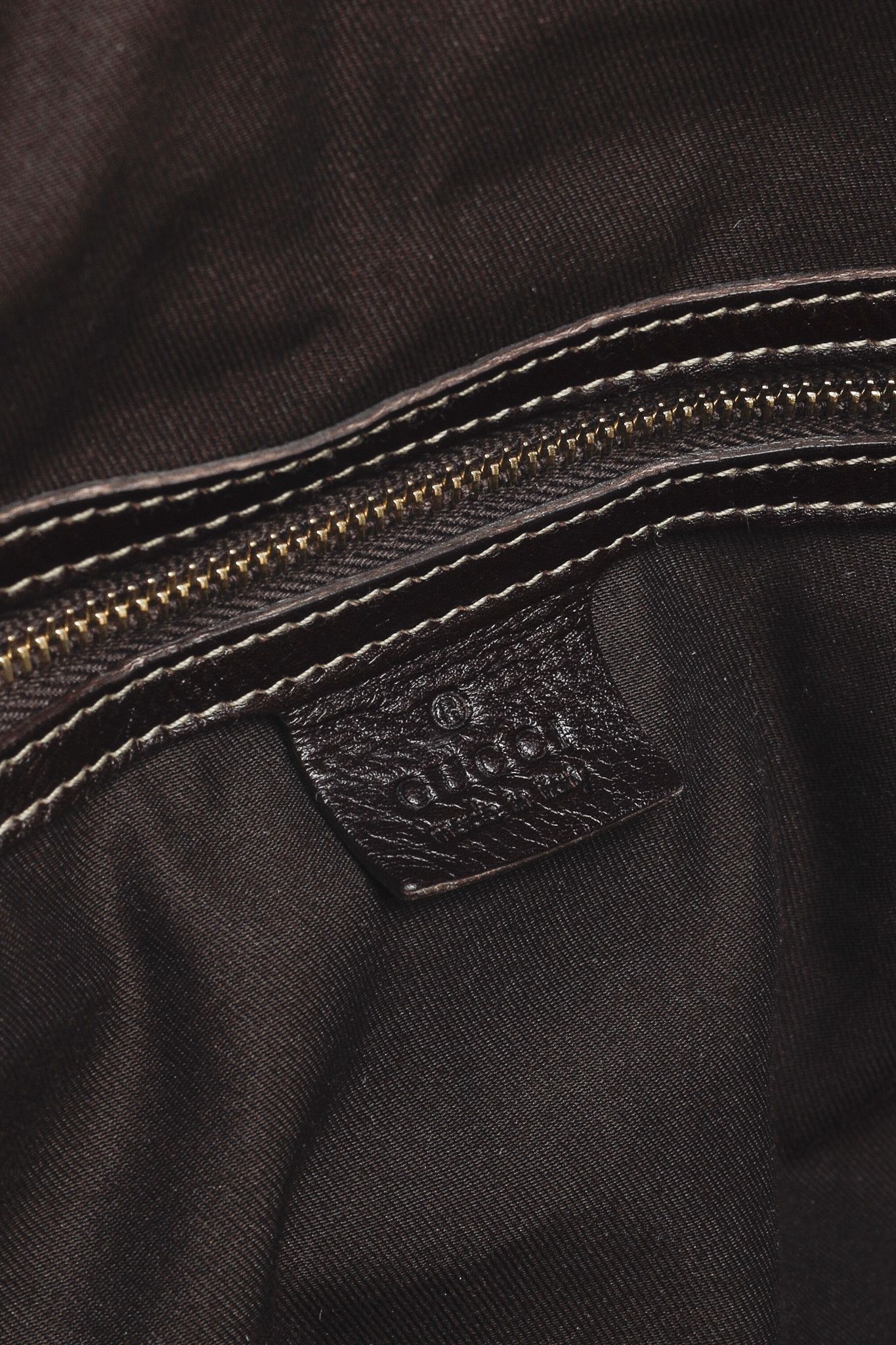 Gucci Gucci Britt Boston Web Brown-Leather Bag Size ONE SIZE - 13 Thumbnail