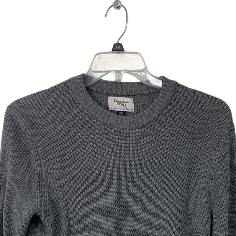 American Eagle Outfitters New American Eagle Womens Small Cotton Knit Sweater Size S / US 4 / IT 40 - 2 Thumbnail