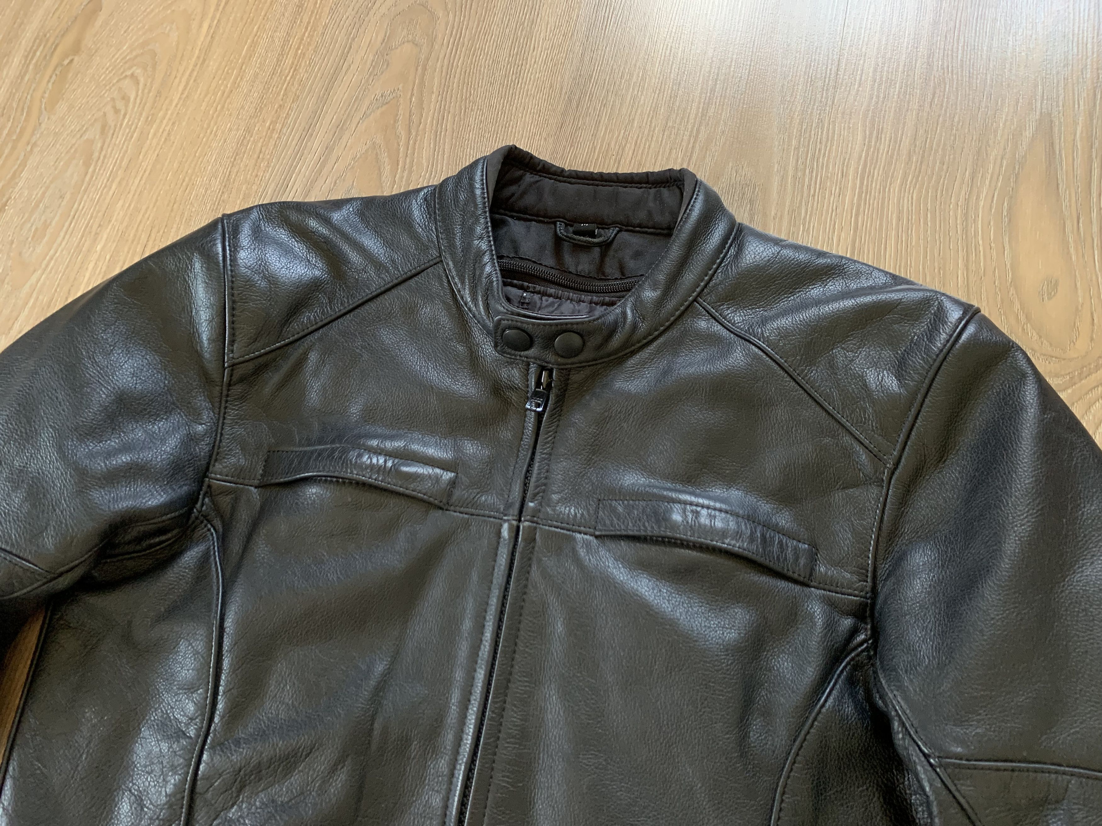 Other Crane Black Leather Jacket Size US M / EU 48-50 / 2 - 4 Thumbnail