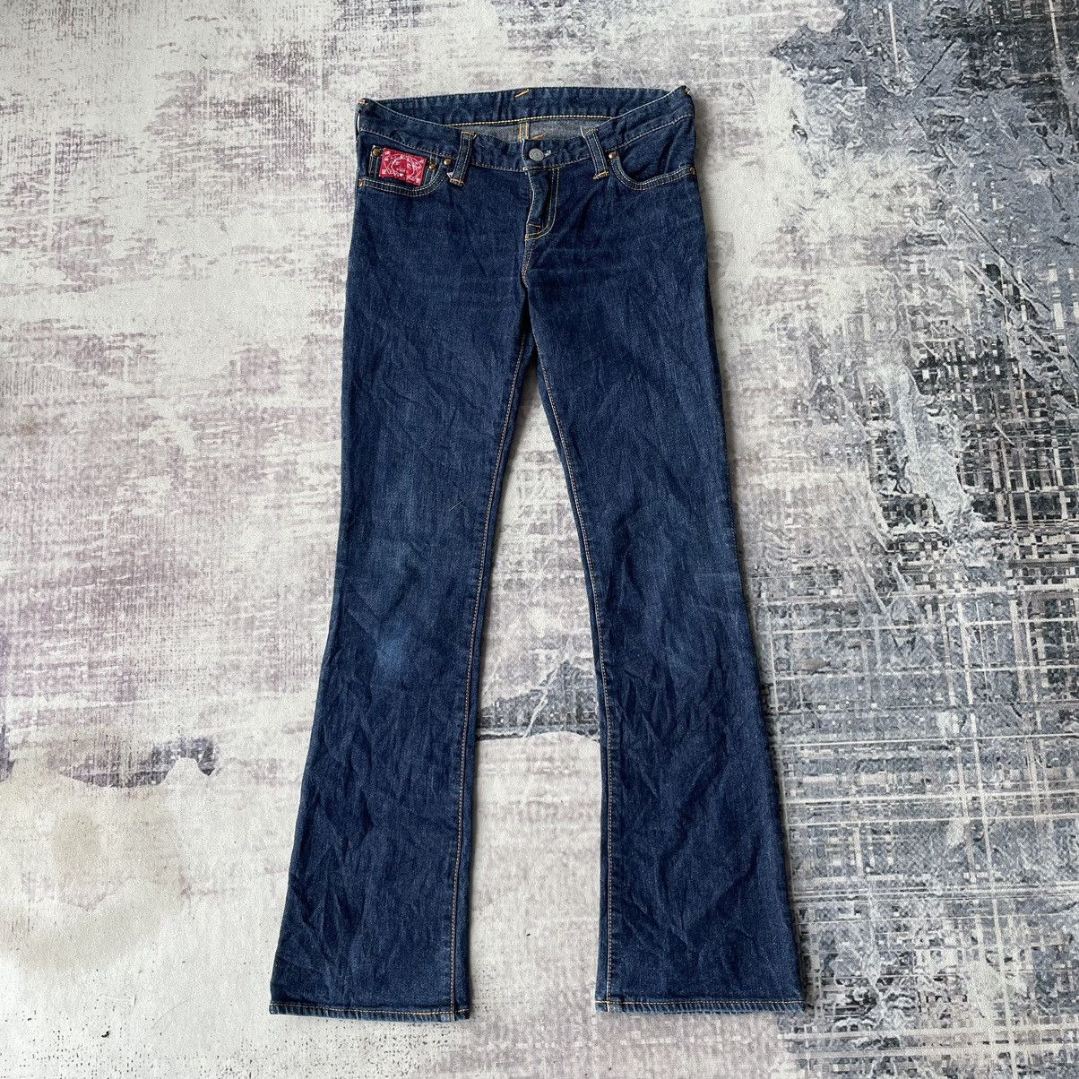 Evisu Vintage Evisu Donna Punk Flare Denim Size 27" / US 4 / IT 40 - 2 Thumbnail
