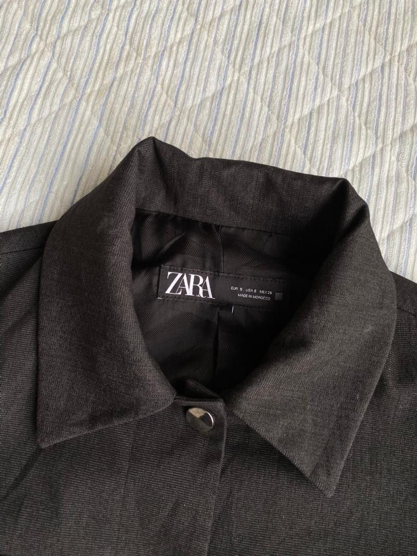 Zara Zara Cropper Jacket Size S / US 4 / IT 40 - 3 Thumbnail