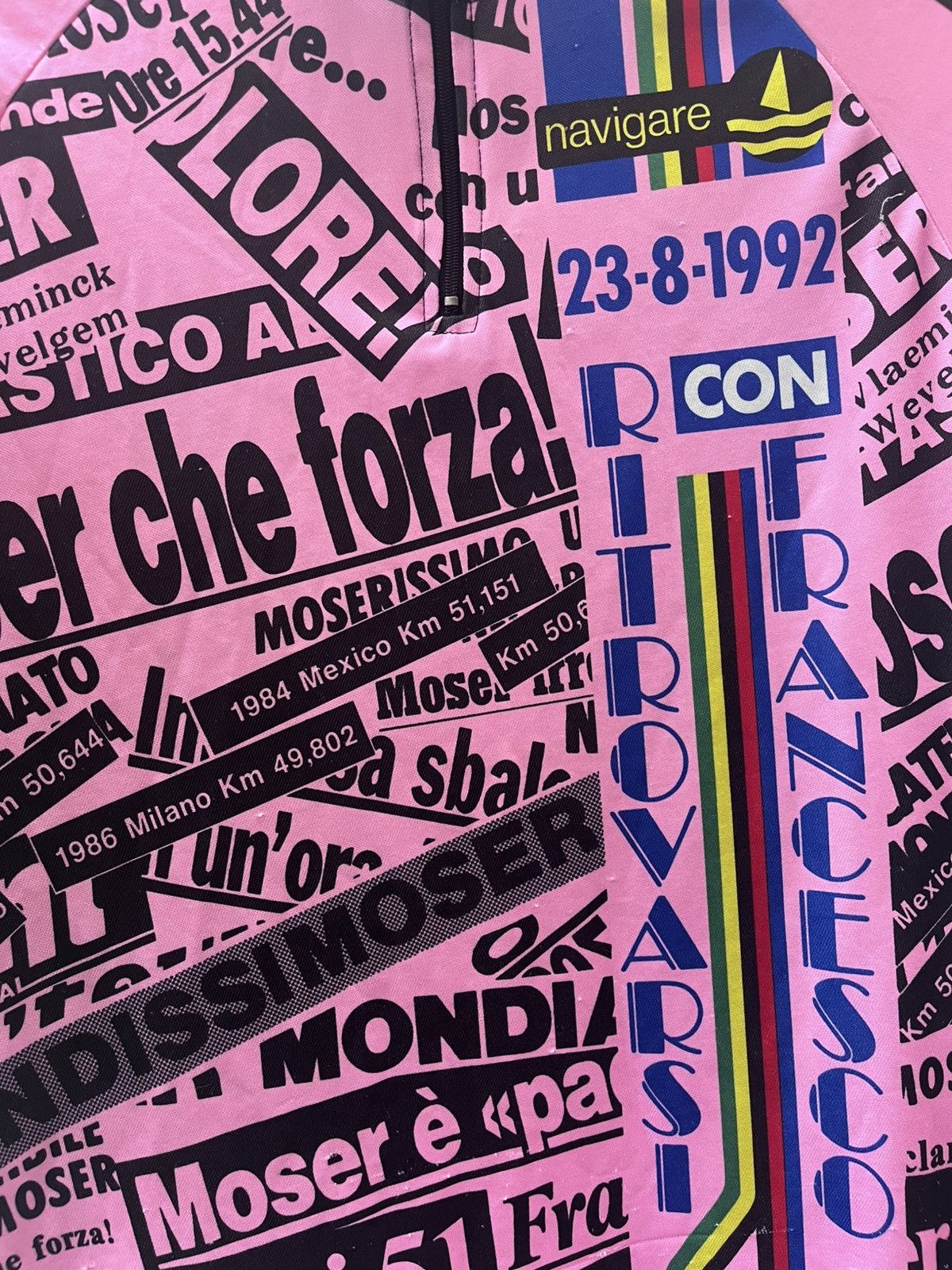 Vintage Ciegi Vintage Bicycle italian Jersey Francesco Moser Size US L / EU 52-54 / 3 - 5 Thumbnail