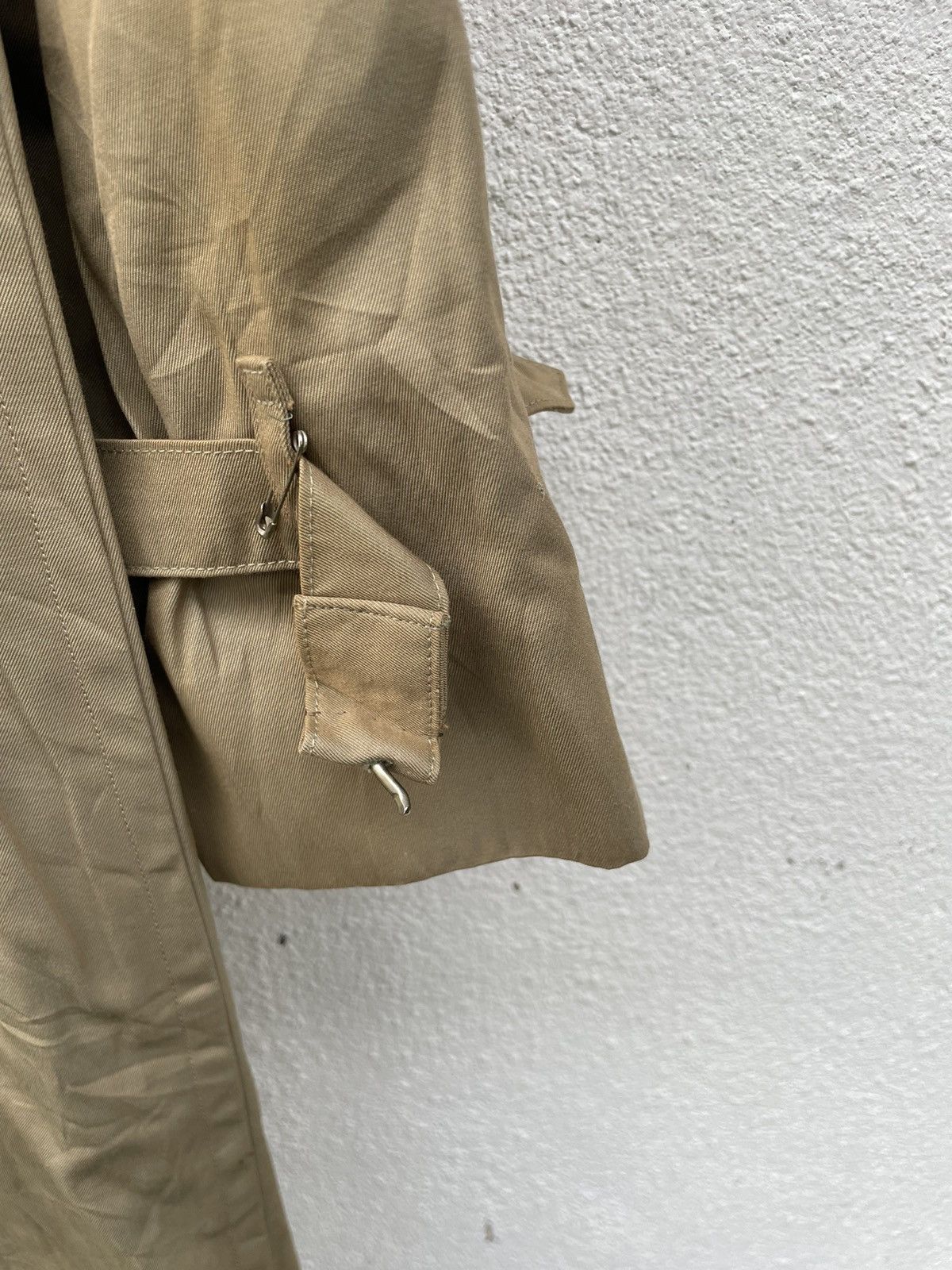 Burberry Prorsum × Vintage Vintage Burberry Nova Check Double Breasted Trench Jacket Size US M / EU 48-50 / 2 - 7 Thumbnail